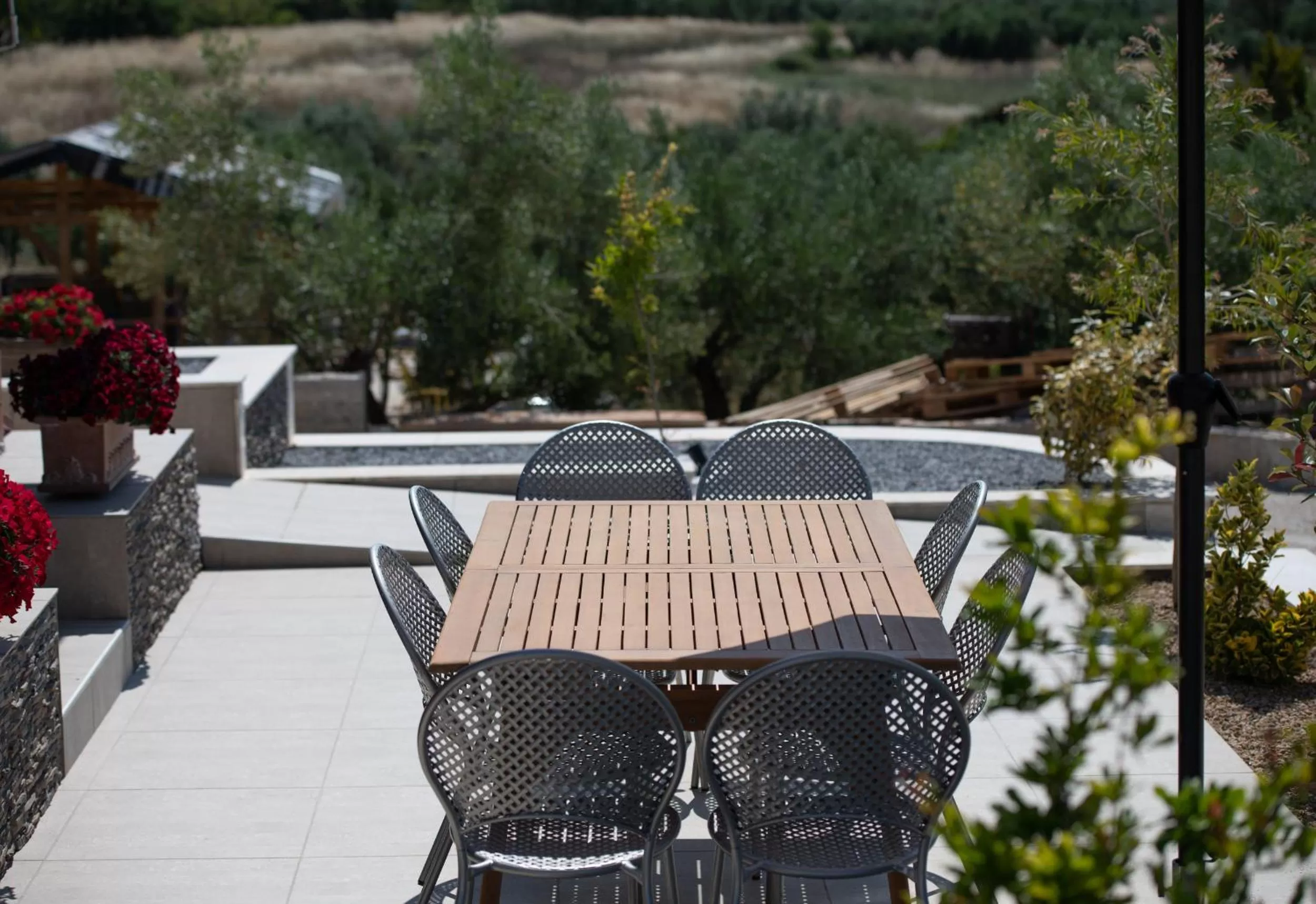 BBQ facilities in Villa Sara