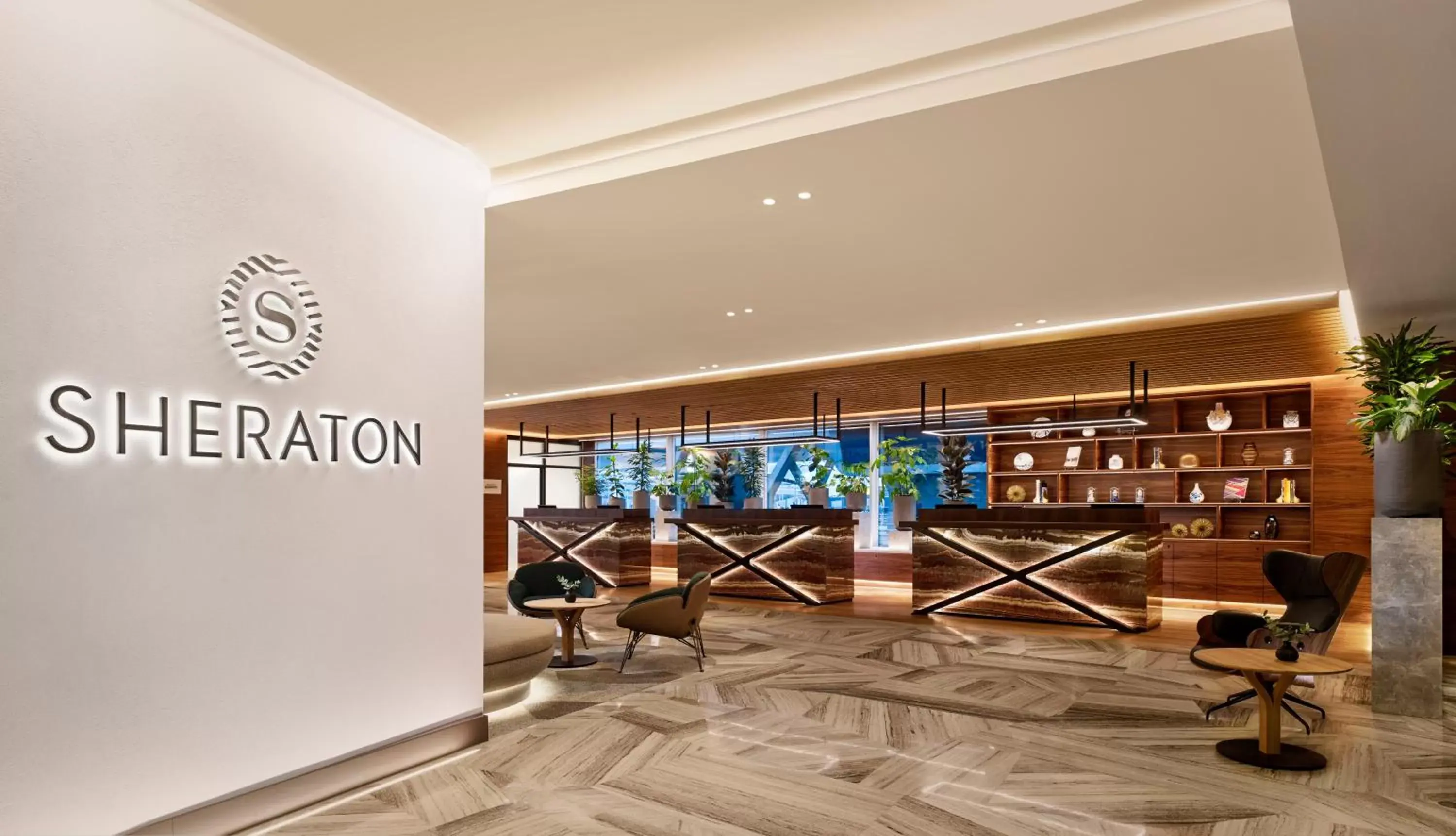 Lobby or reception in Sheraton Amsterdam Airport Hotel and Conference Center