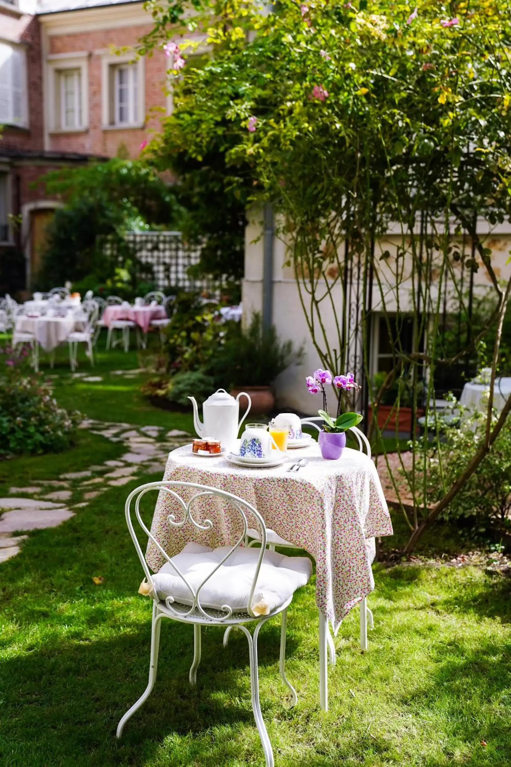 Garden in Villa Escudier