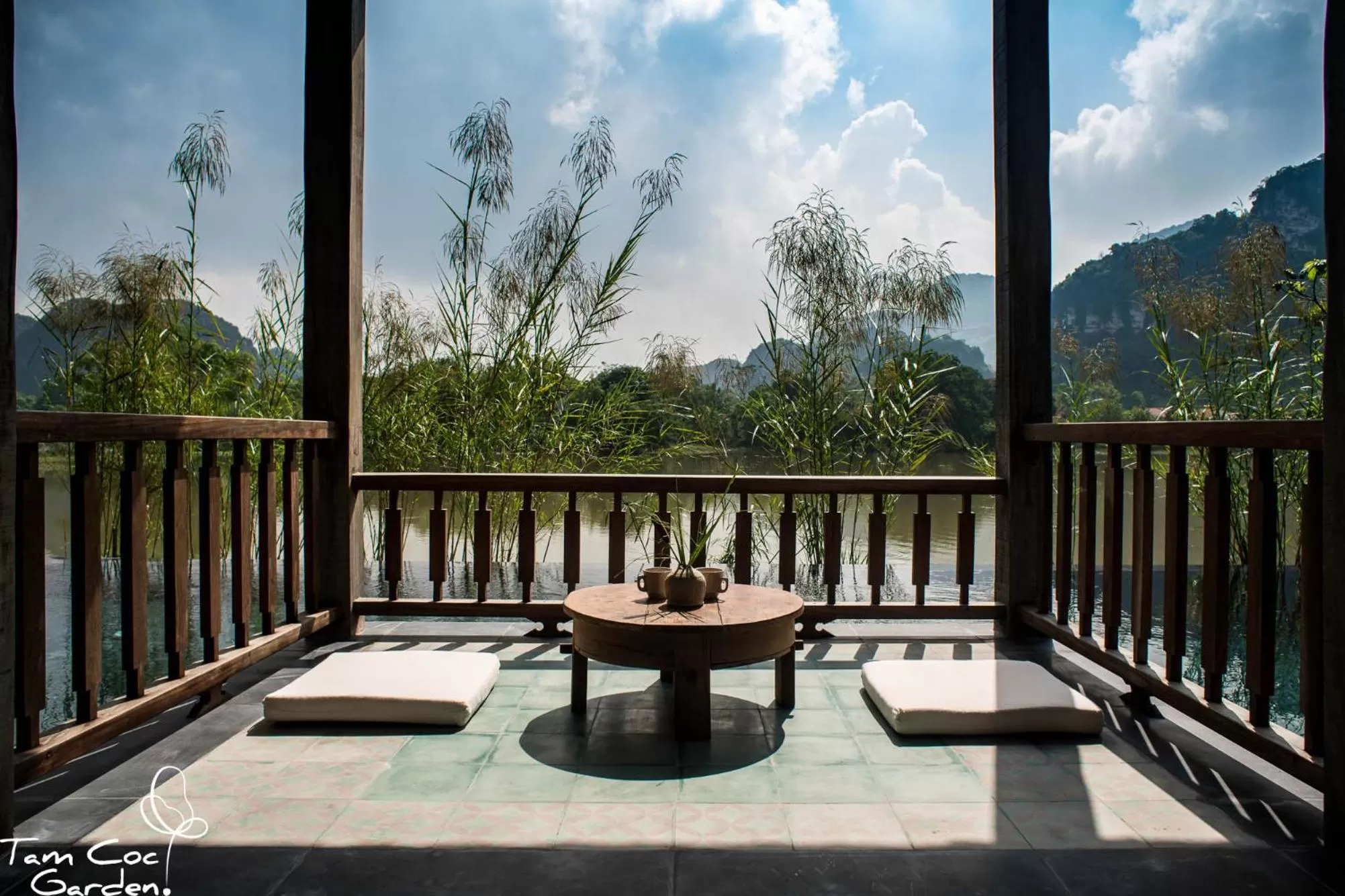 Patio in Tam Coc Garden Resort