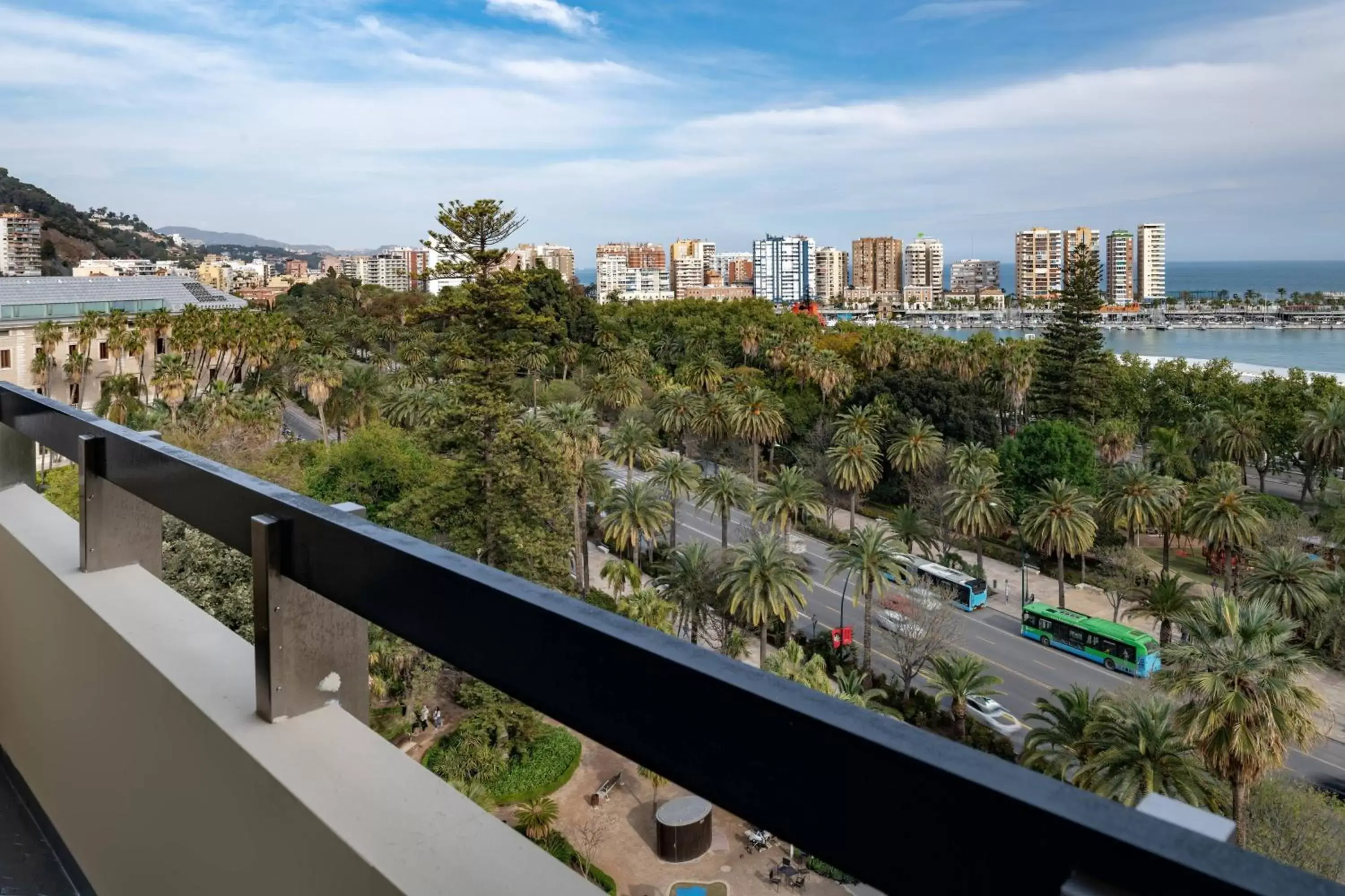 Photo of the whole room, Balcony/Terrace in AC Hotel Málaga Palacio by Marriott