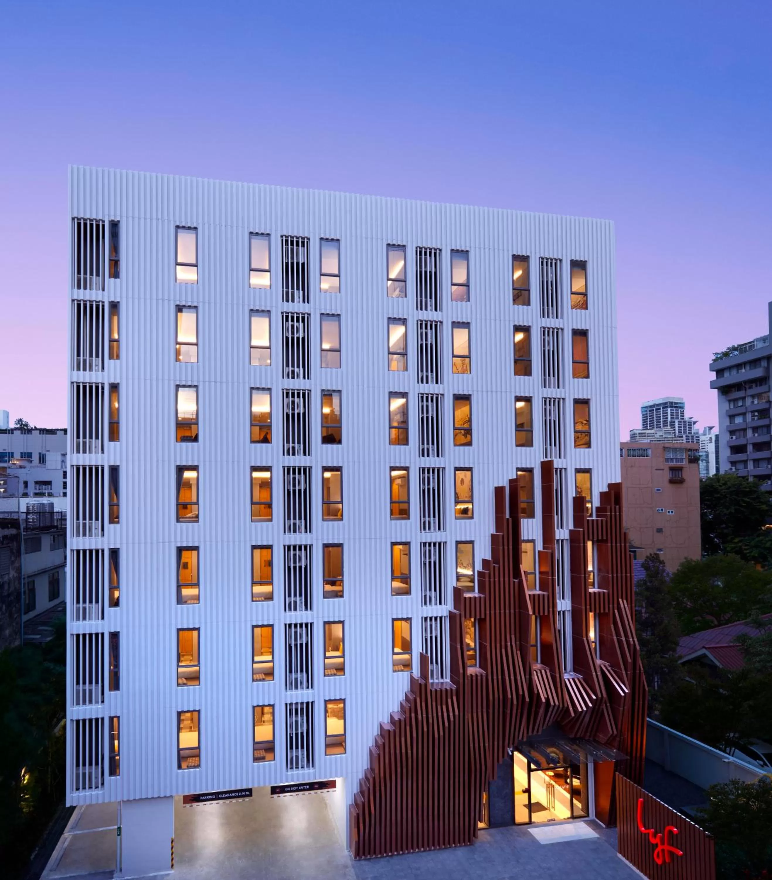 Property building in lyf Sukhumvit 8 Bangkok