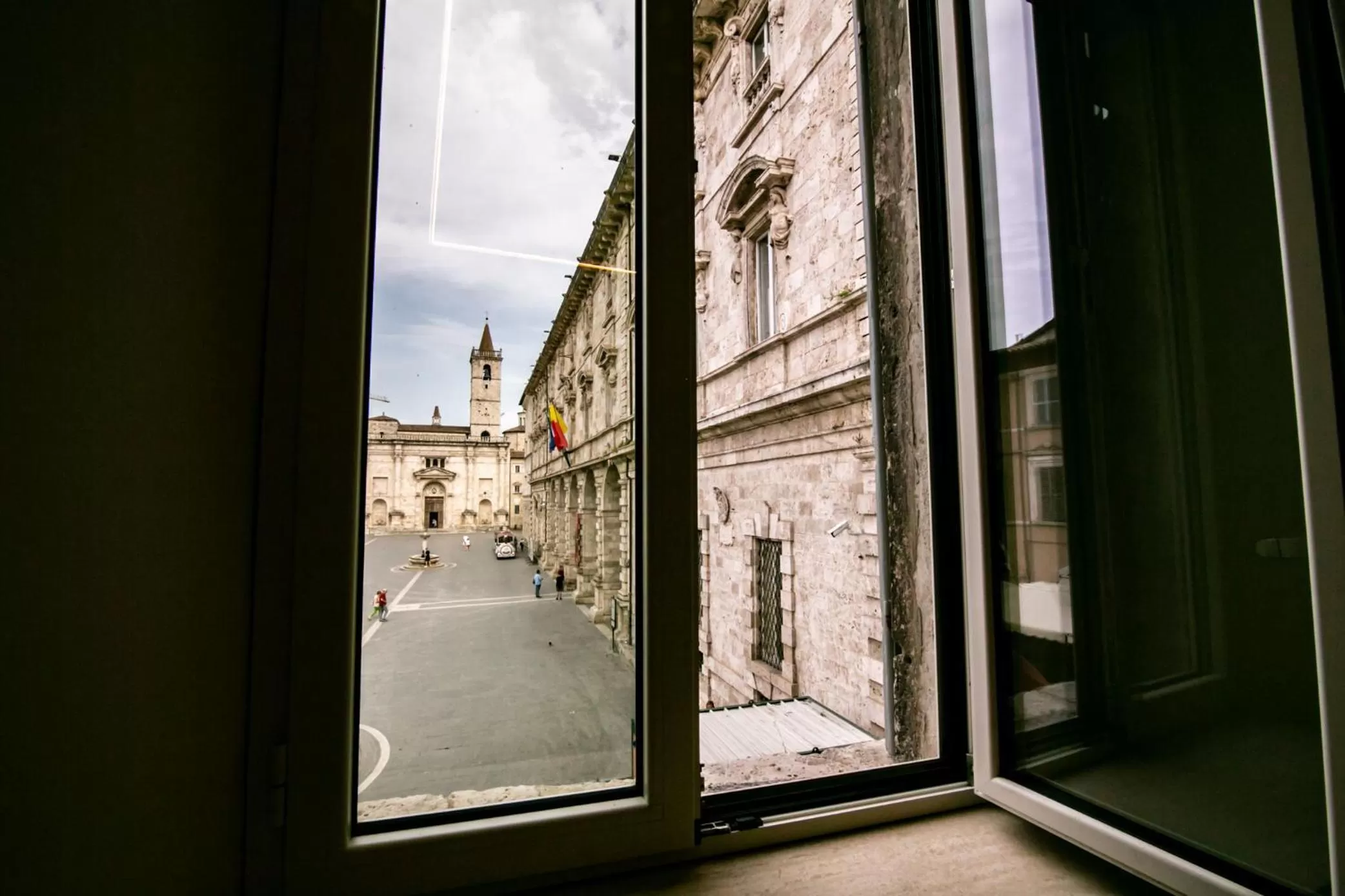 View (from property/room), Winter in Migliori Olive Ascolane beds