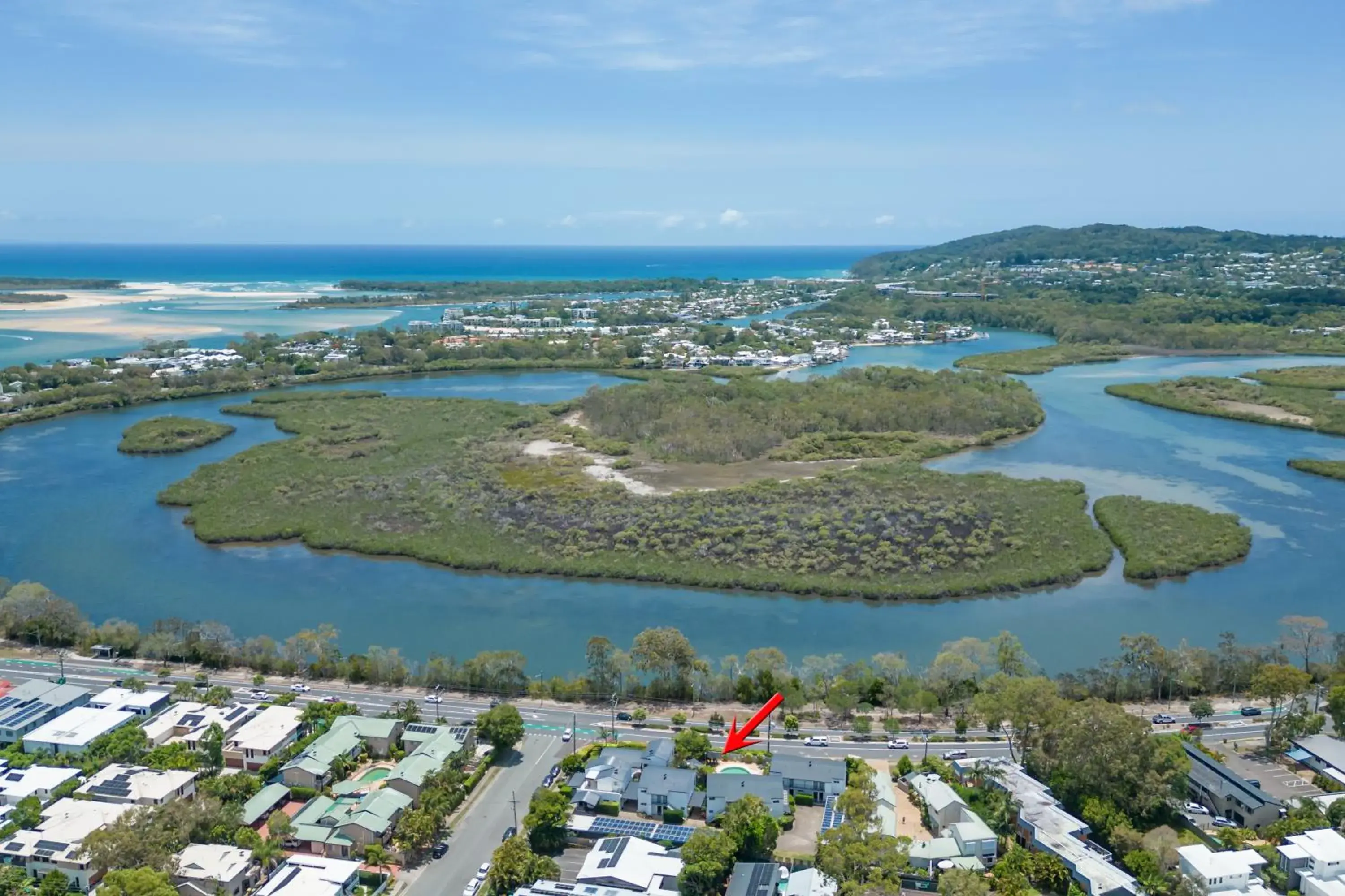 Bird's-eye View in Anchor Motel Noosa