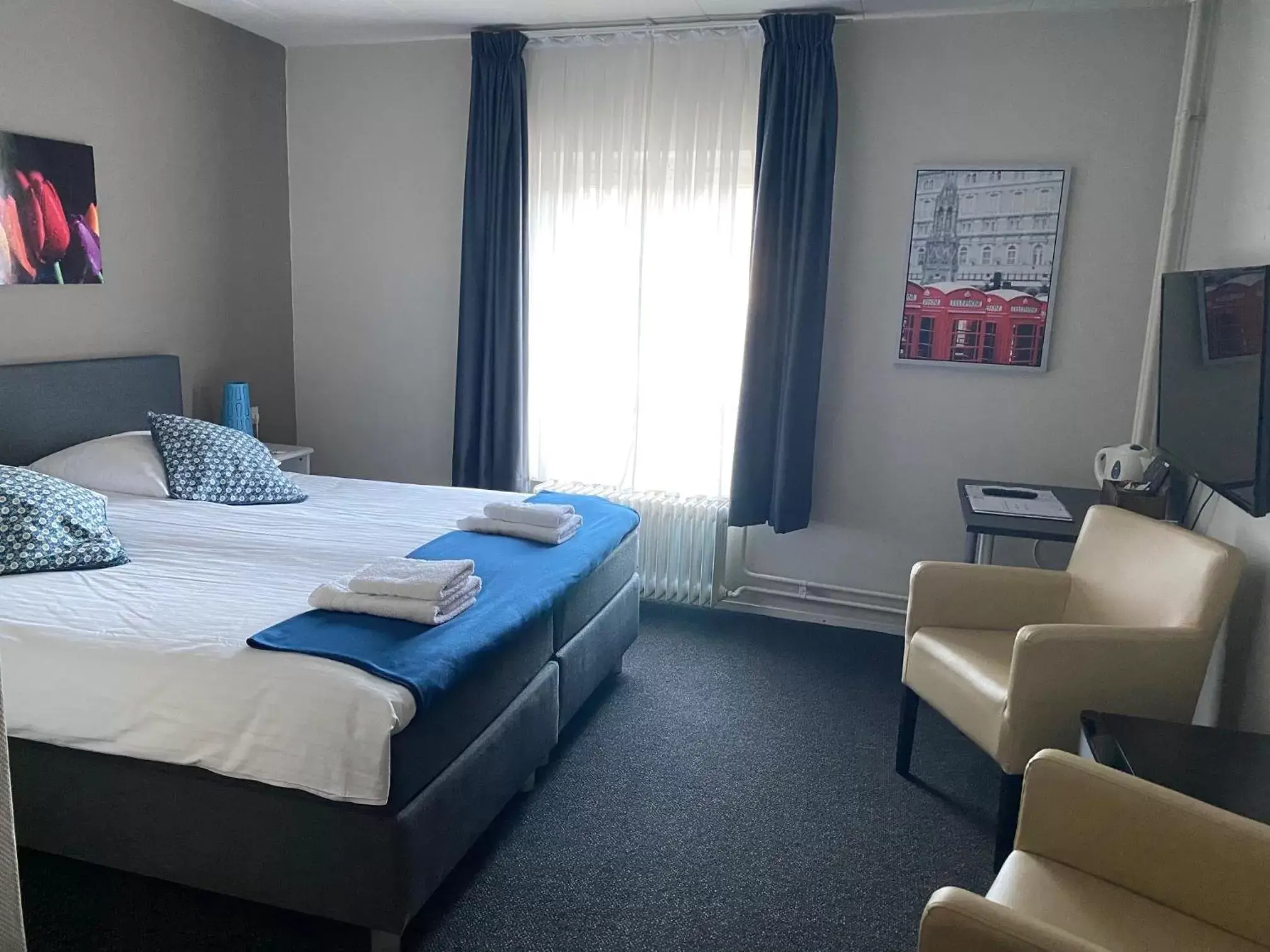 King Room in Hotel en Grand Café De Pauw King Room in Hotel en Grand Café De Pauw