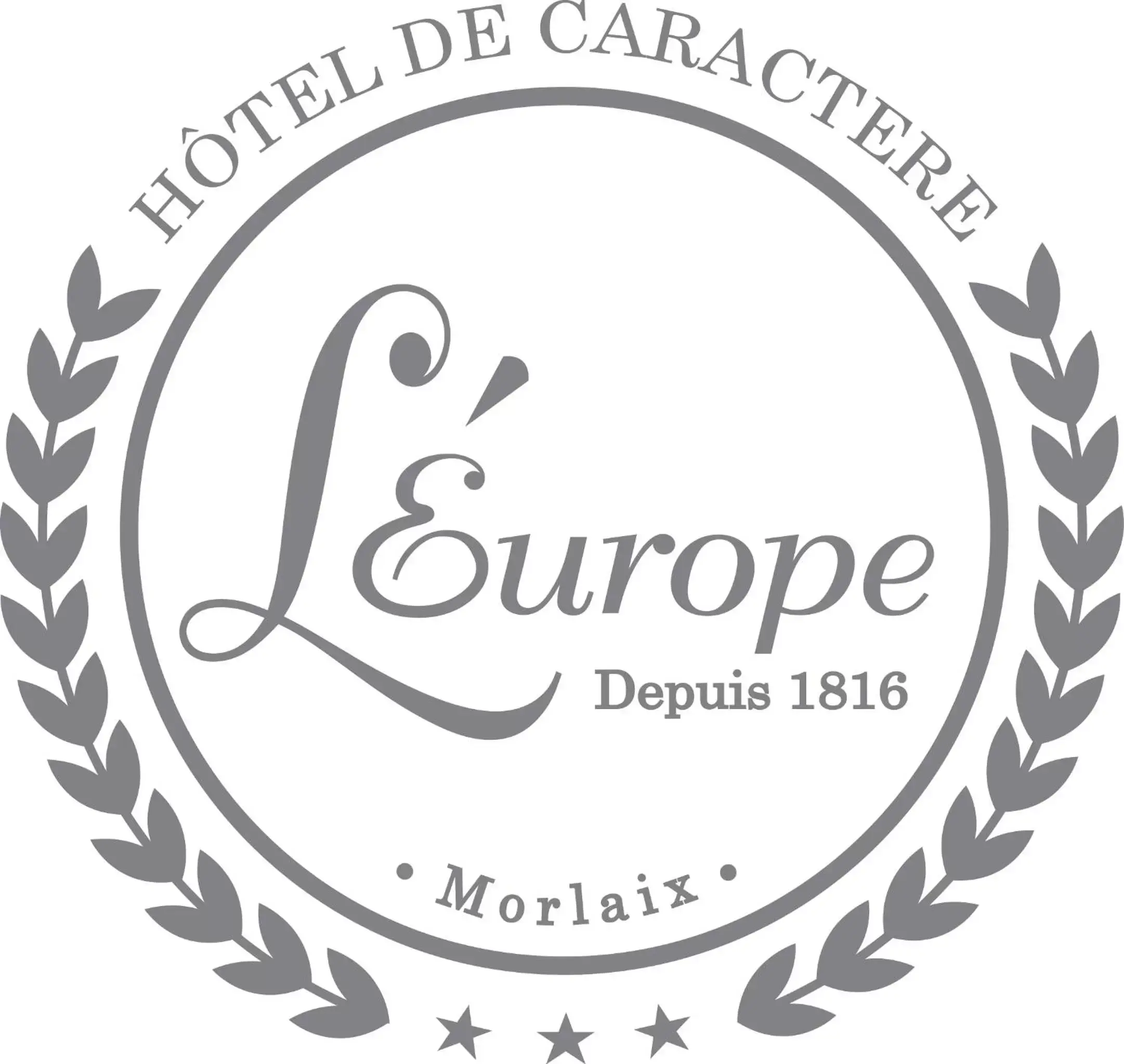 Property logo or sign in Hôtel De L'Europe
