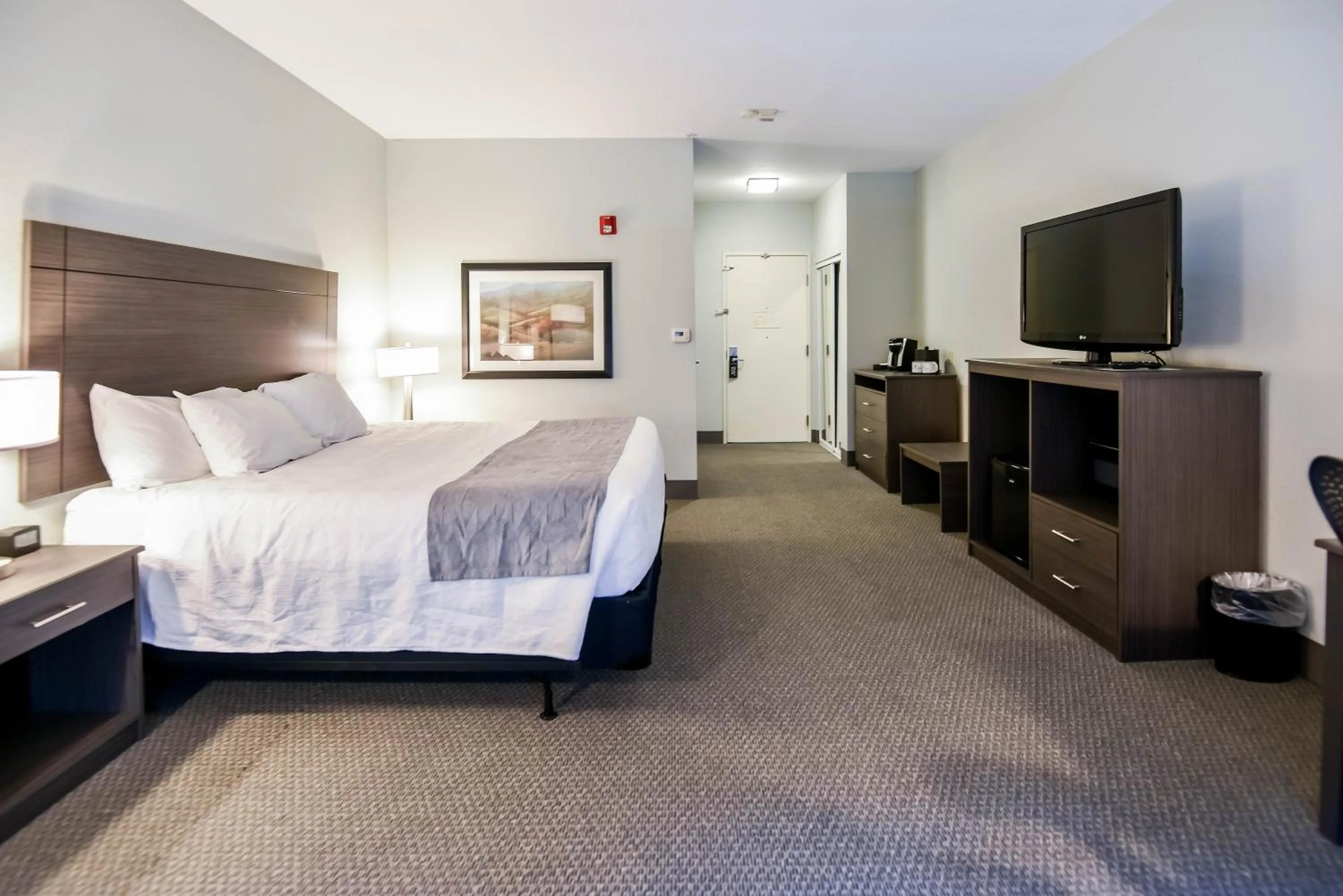 Bed in Shutters Hotel