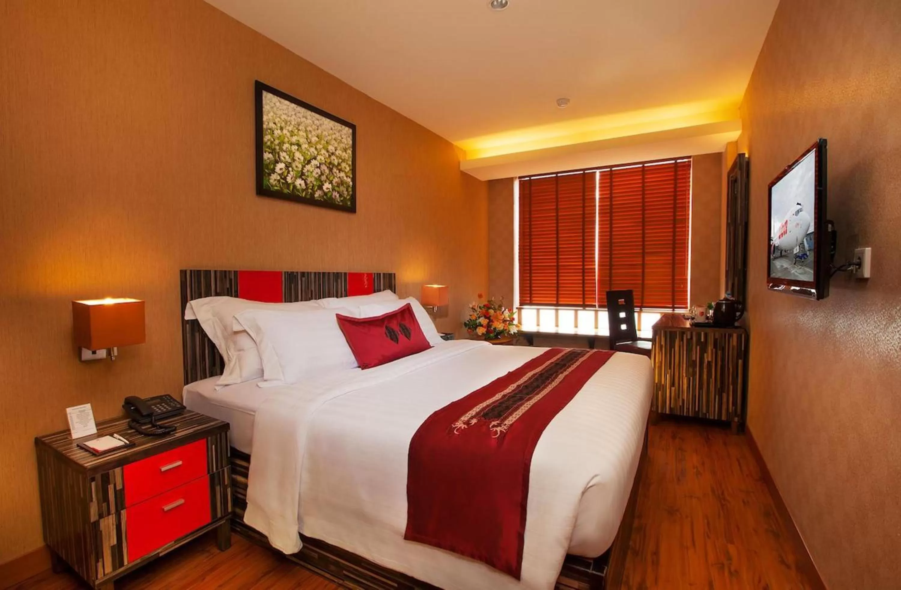 Bed in Lion Hotel & Plaza Manado