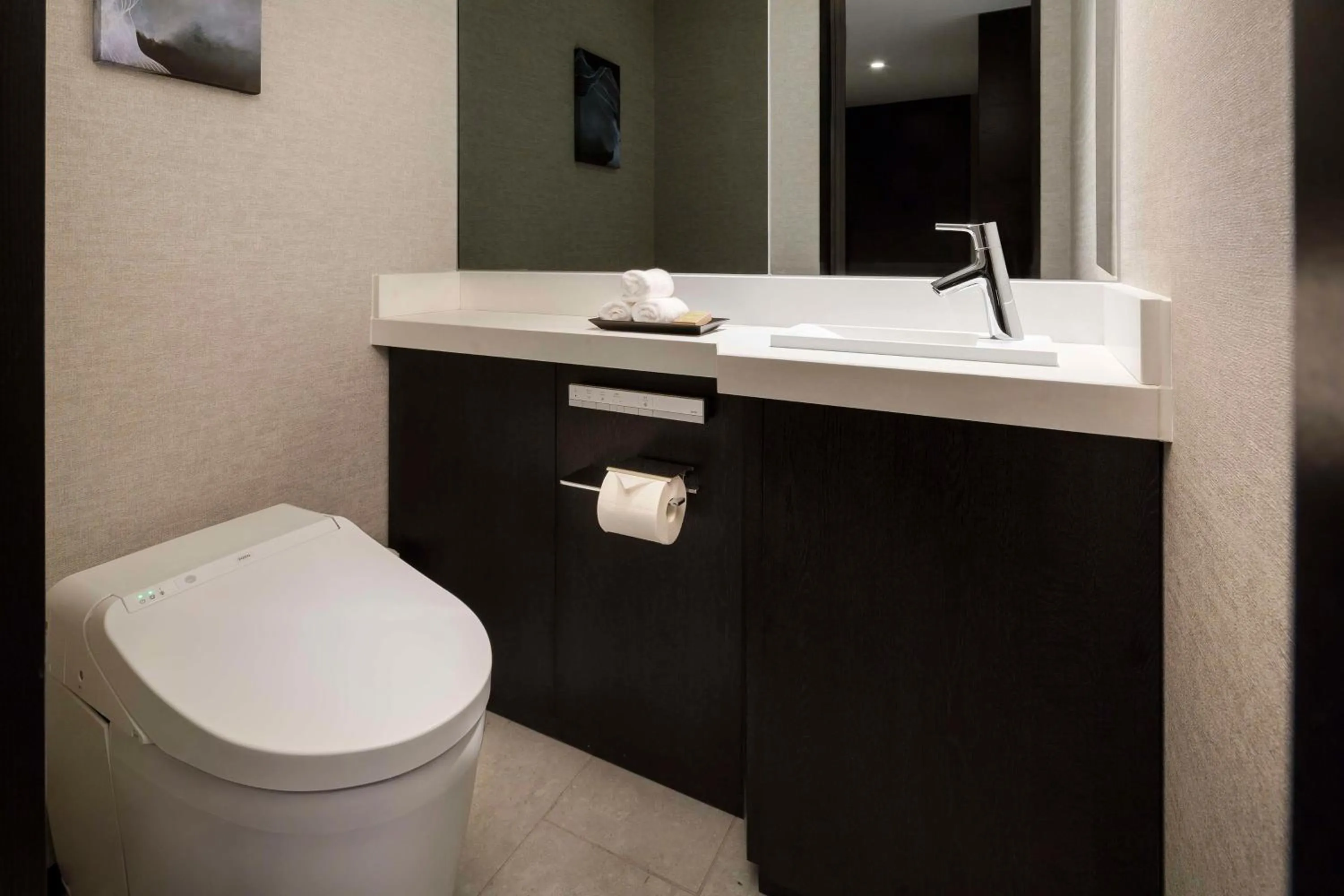 Bathroom in Hilton Yokohama