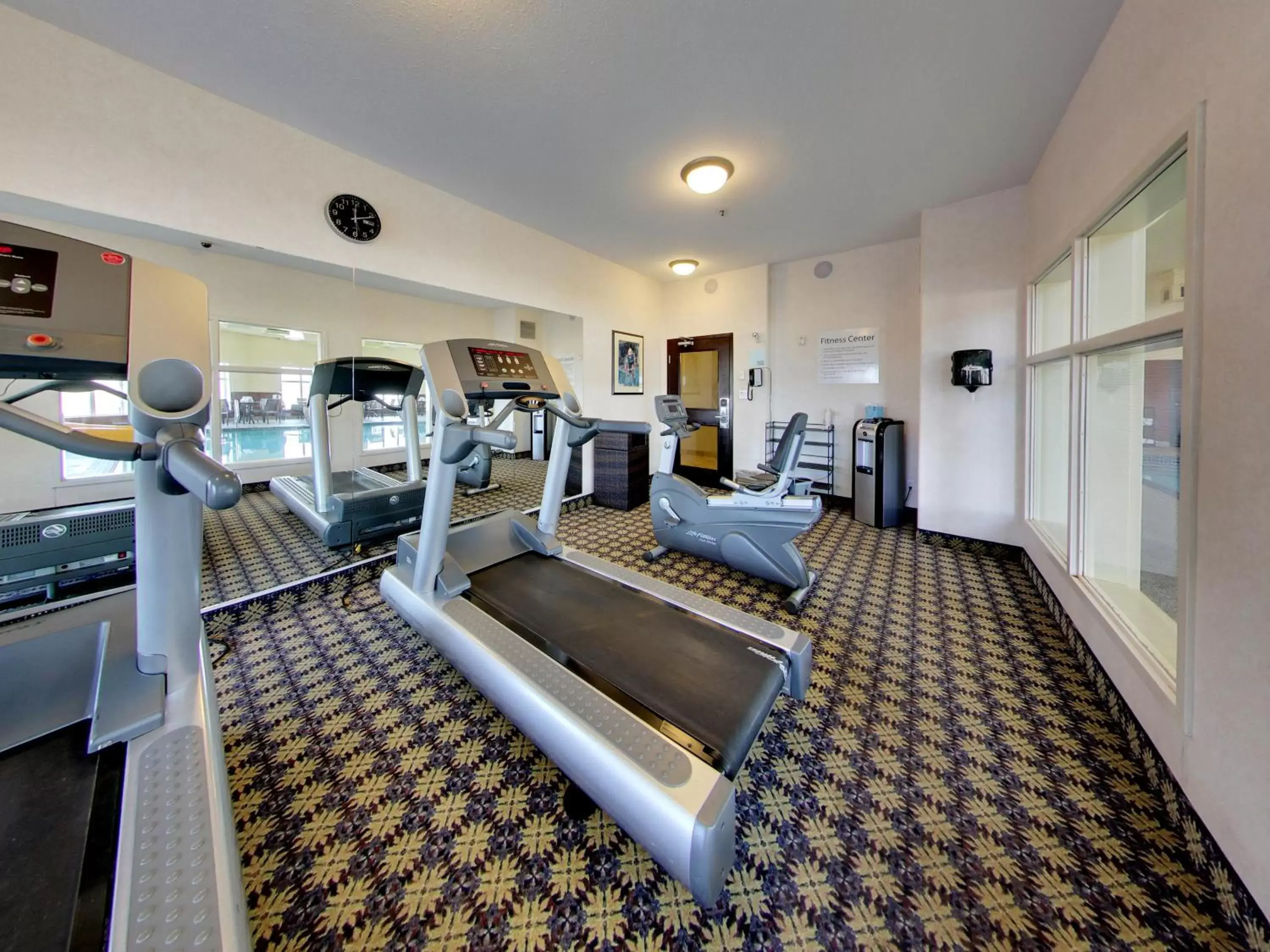 Fitness centre/facilities, Fitness Center/Facilities in Holiday Inn Express Hotel & Suites - Edmonton International Airport, an IHG Hotel