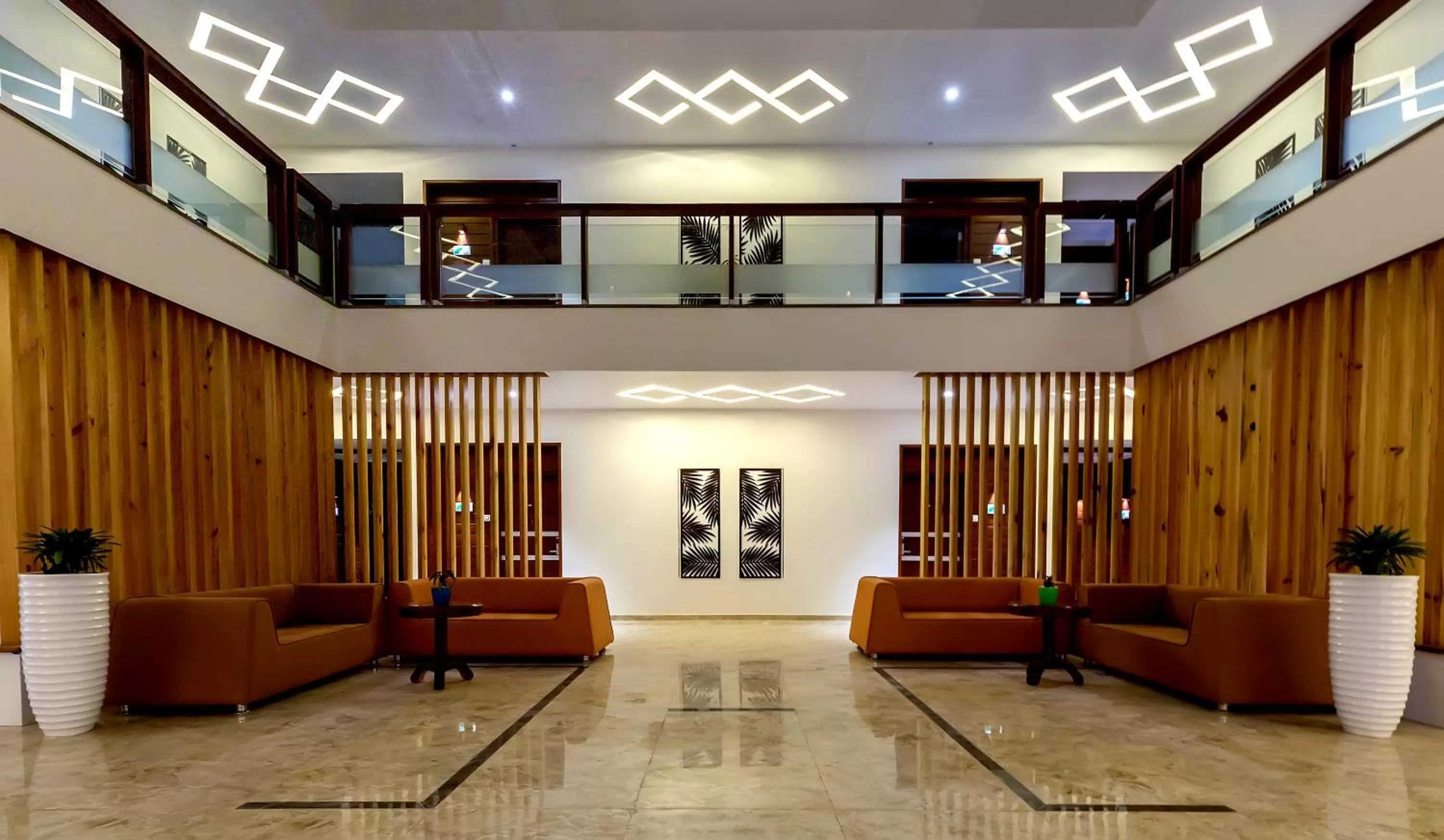 Lobby or reception in The Fern Residency Vijayapura
