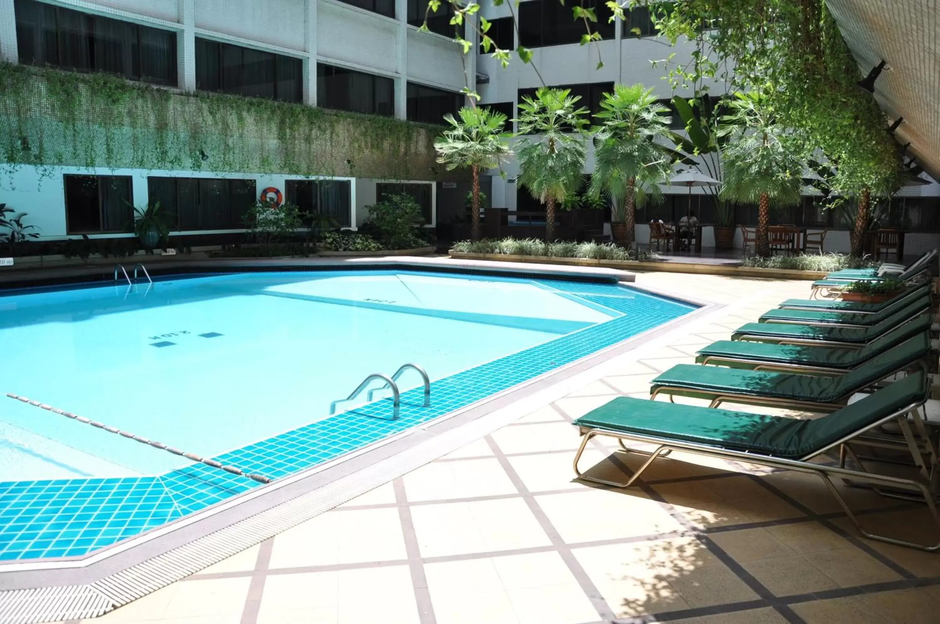 Swimming Pool in Asia Hotel Bangkok