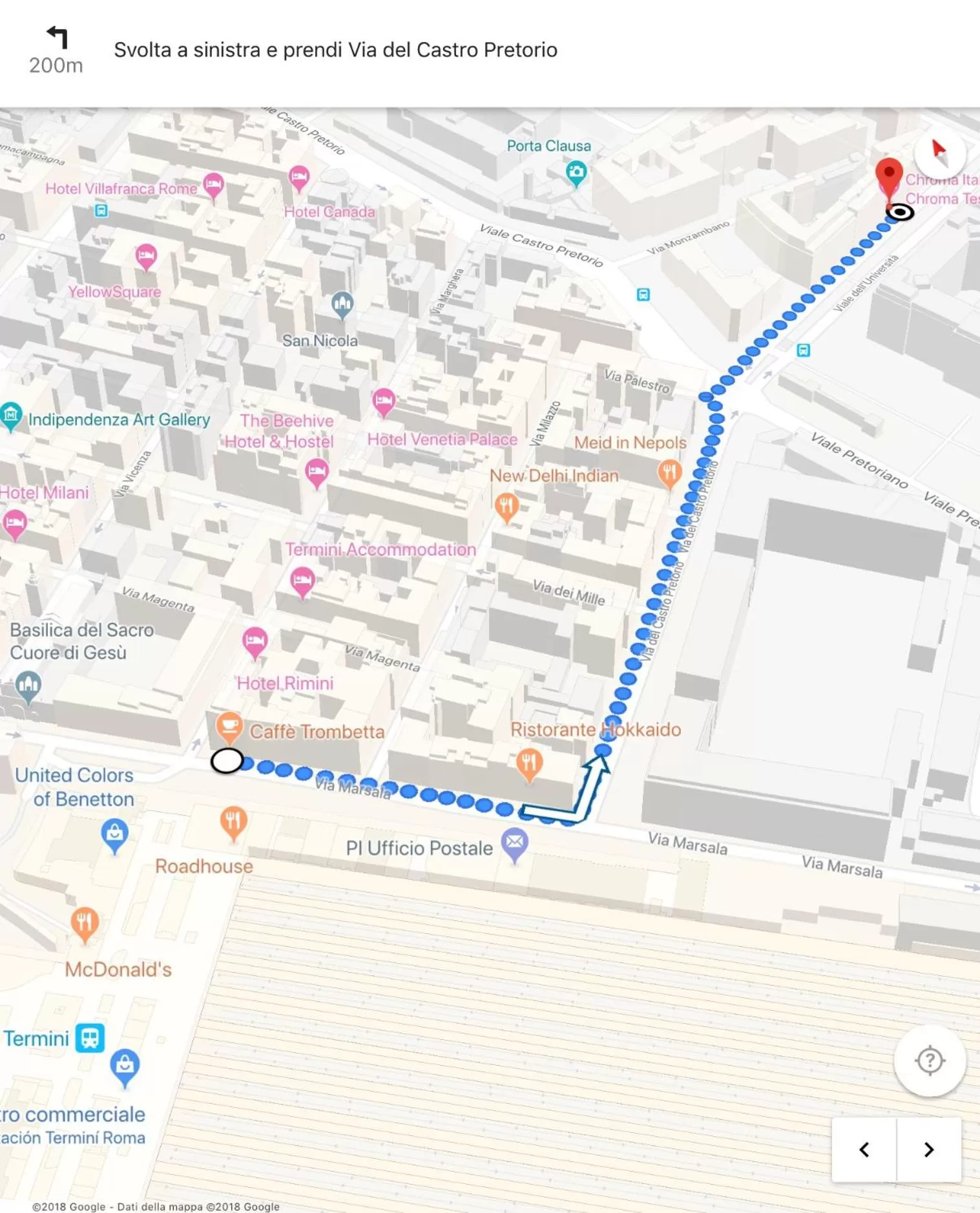 On site in Chroma Italy - Chroma Tessera