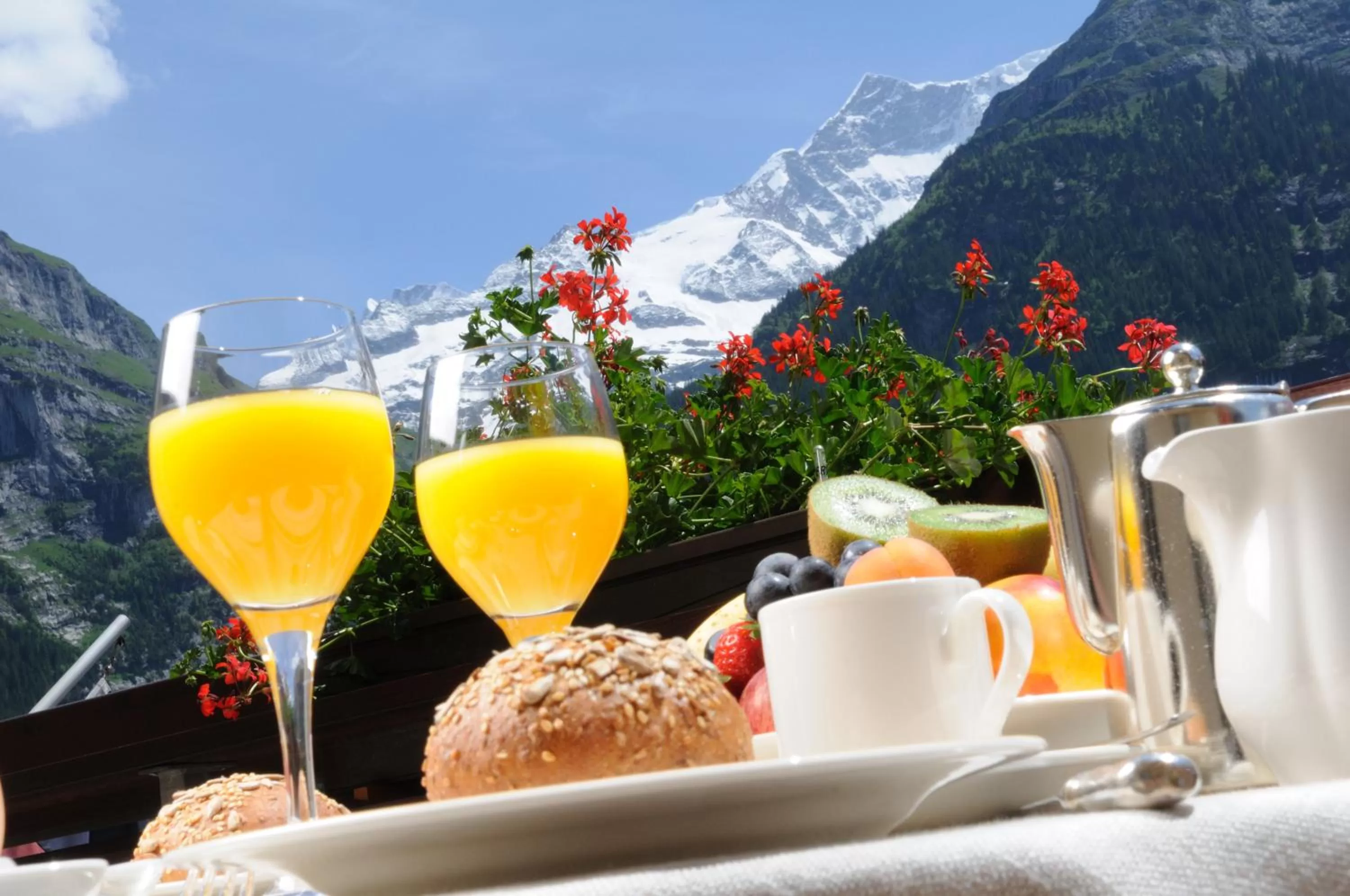 Food in Hotel Kreuz & Post Grindelwald