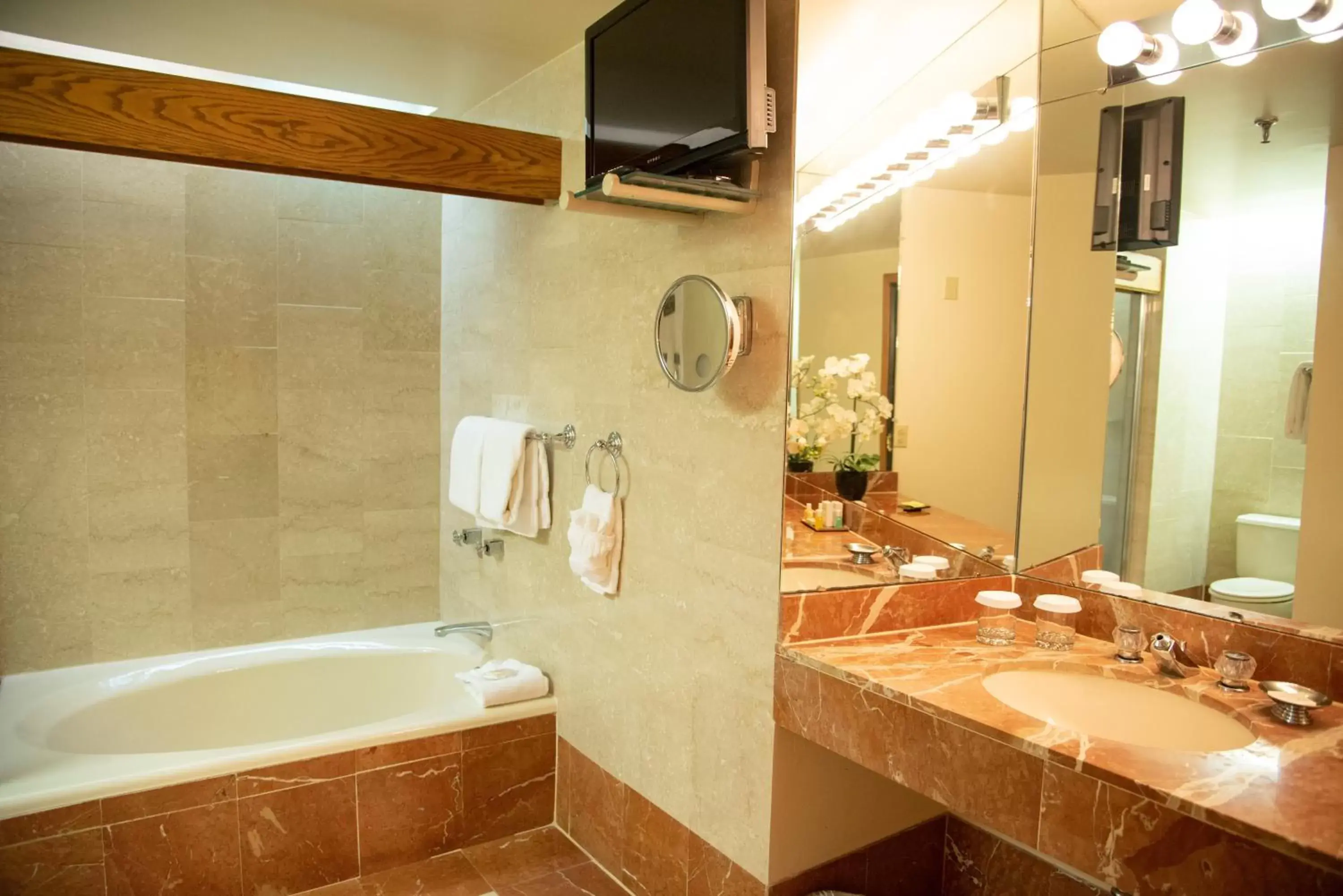 Bathroom in Haywood Park Hotel, Ascend Hotel Collection