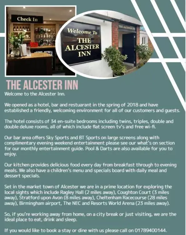 Property building in Alcester Inn