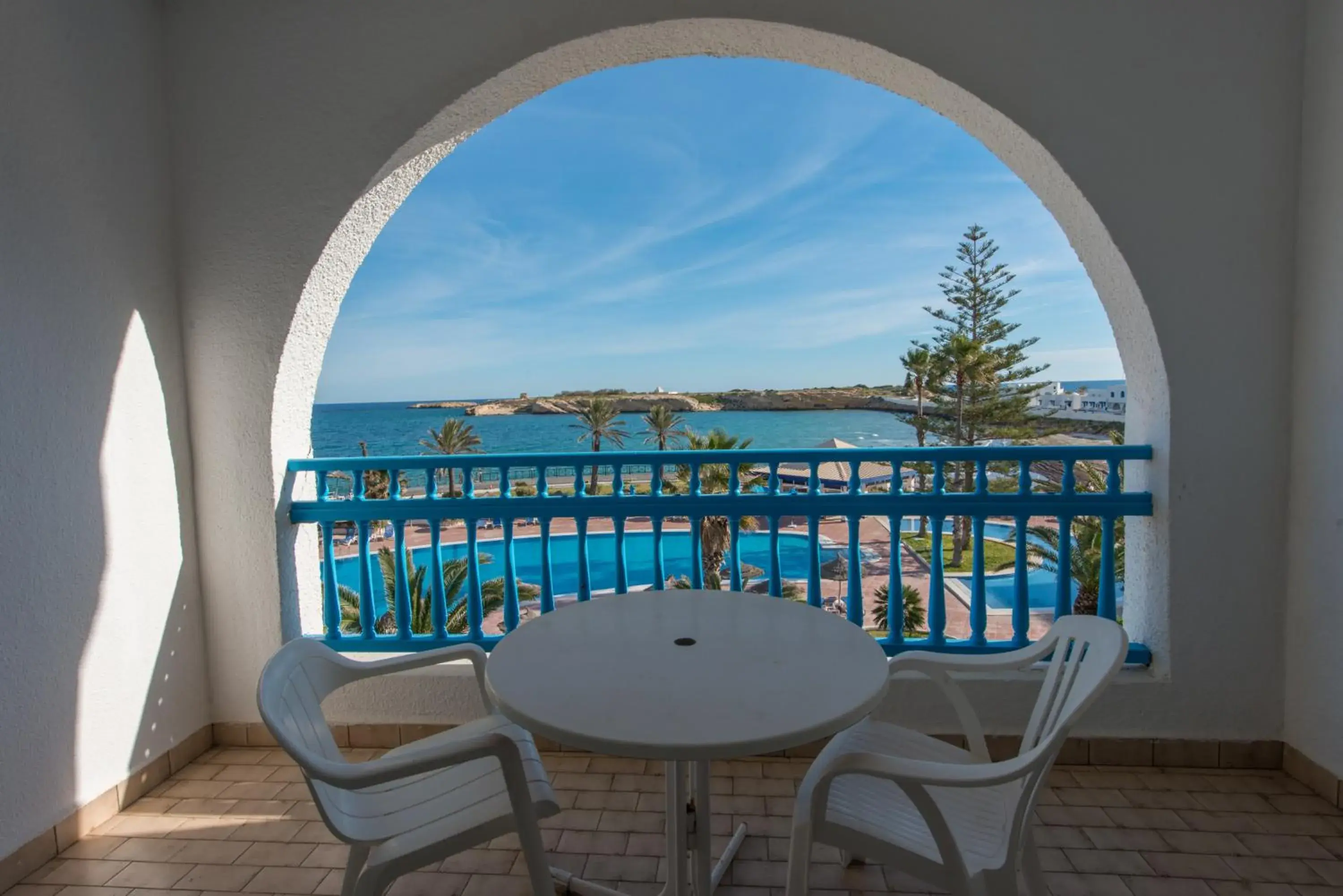 Pool view, Balcony/Terrace in Regency Hotel and Spa