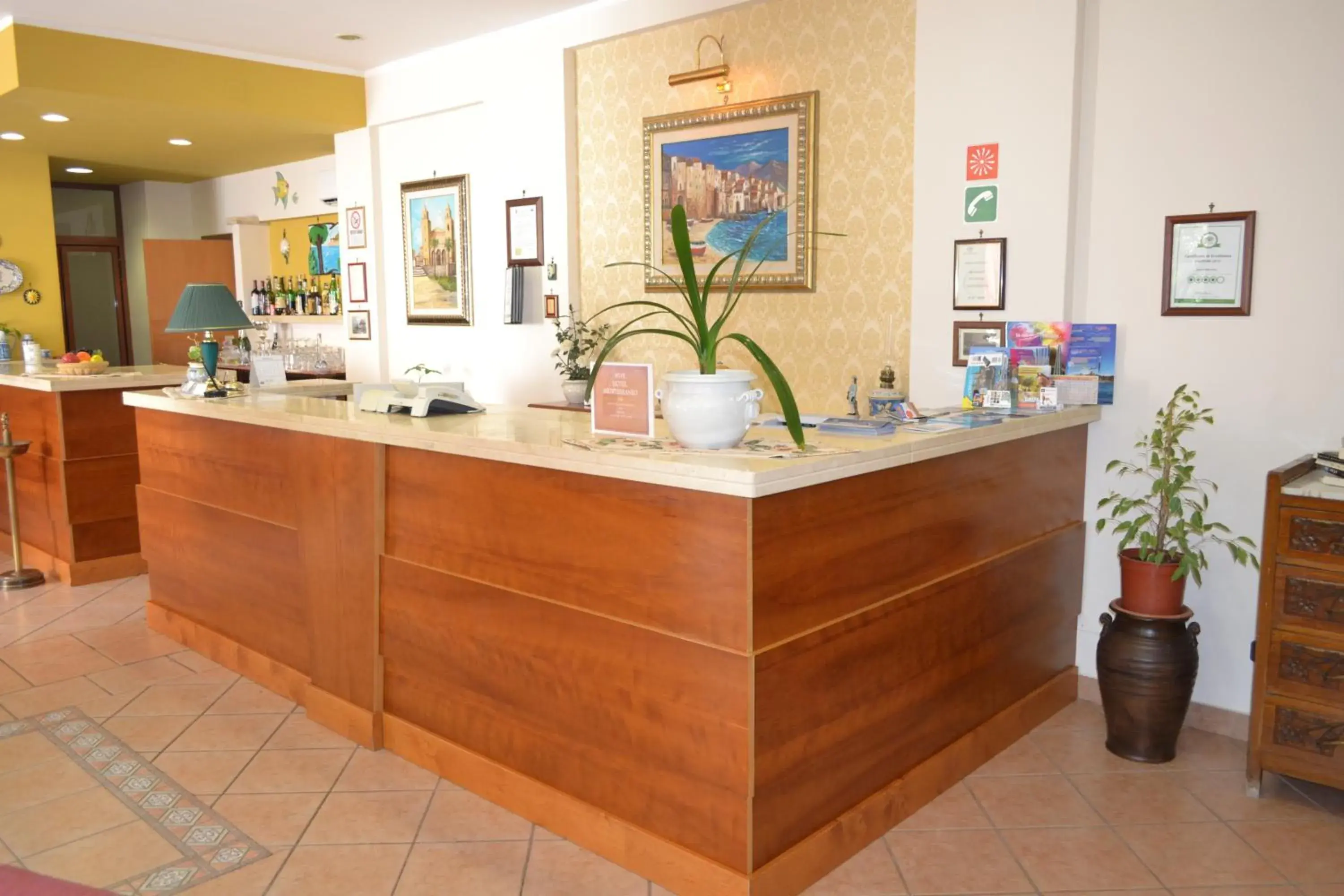 Lobby or reception, Lobby/Reception in Hotel Mediterraneo