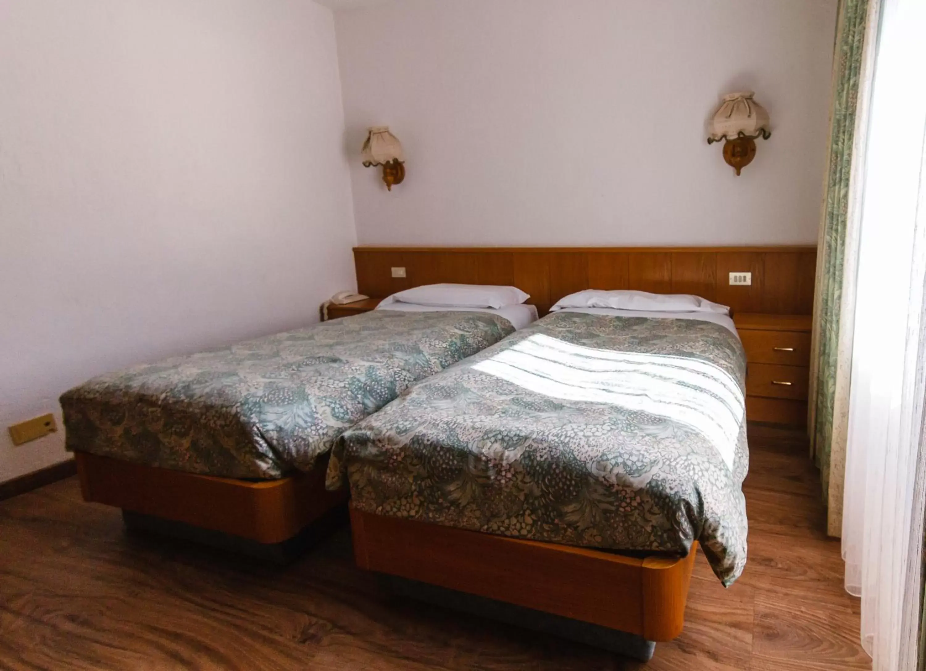 Bed in Hotel Ottoz Meublé