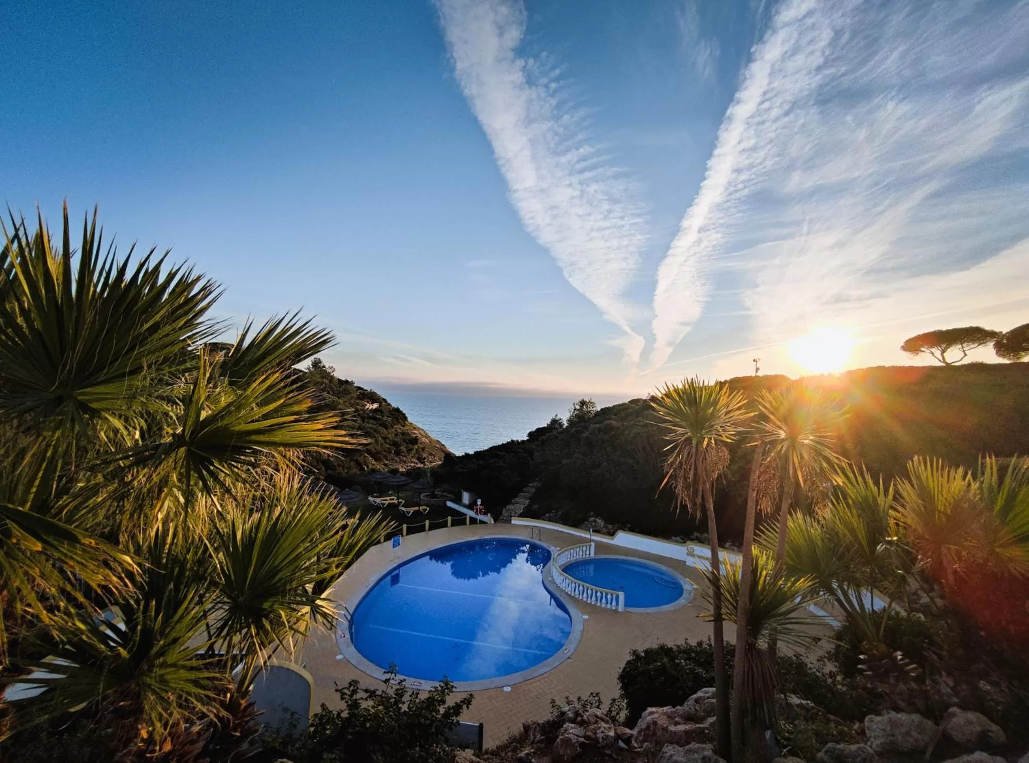 Swimming pool in Rocha Brava Village Resort