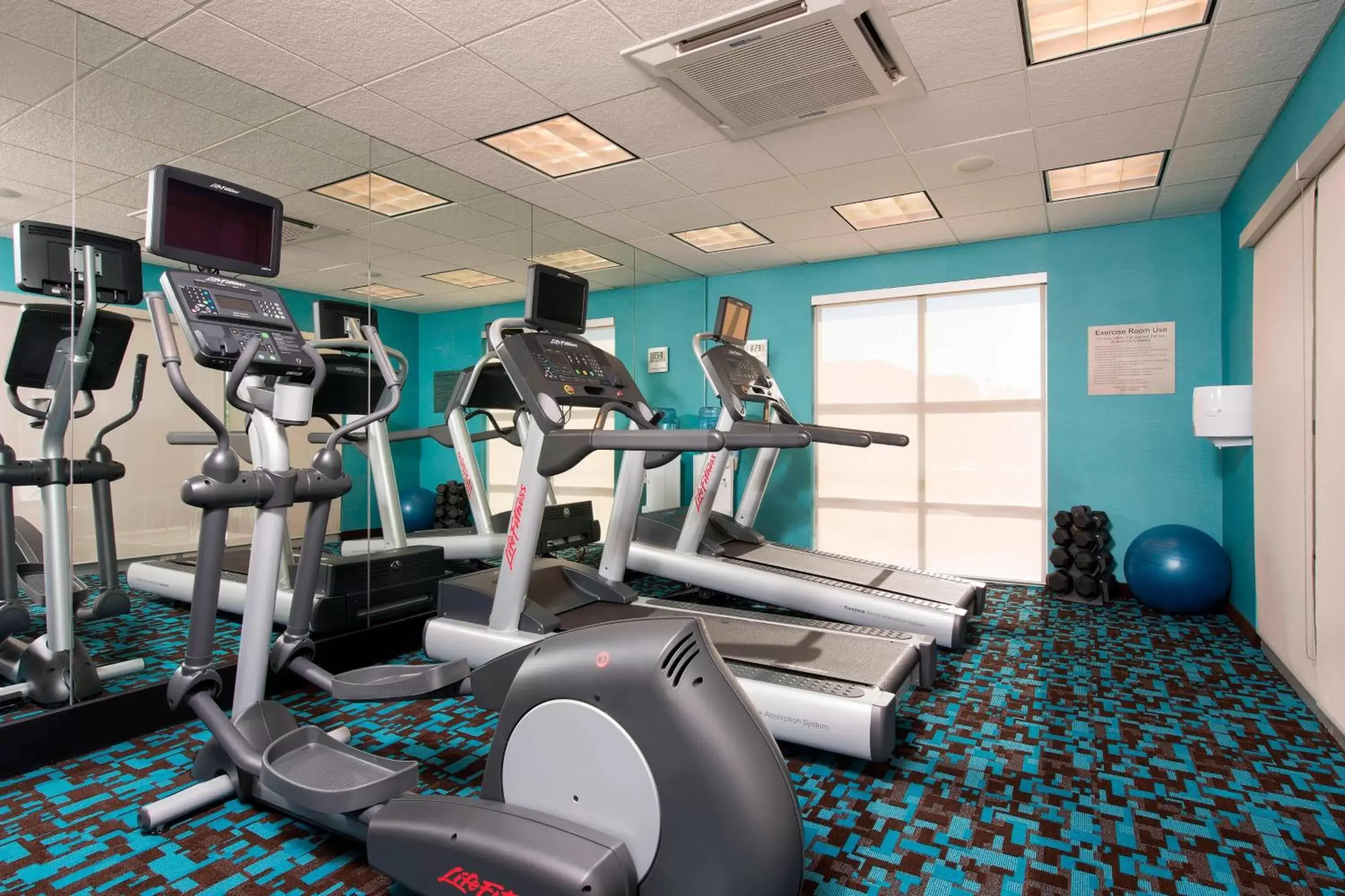 Fitness centre/facilities, Fitness Center/Facilities in Fairfield Inn & Suites by Marriott Omaha Downtown
