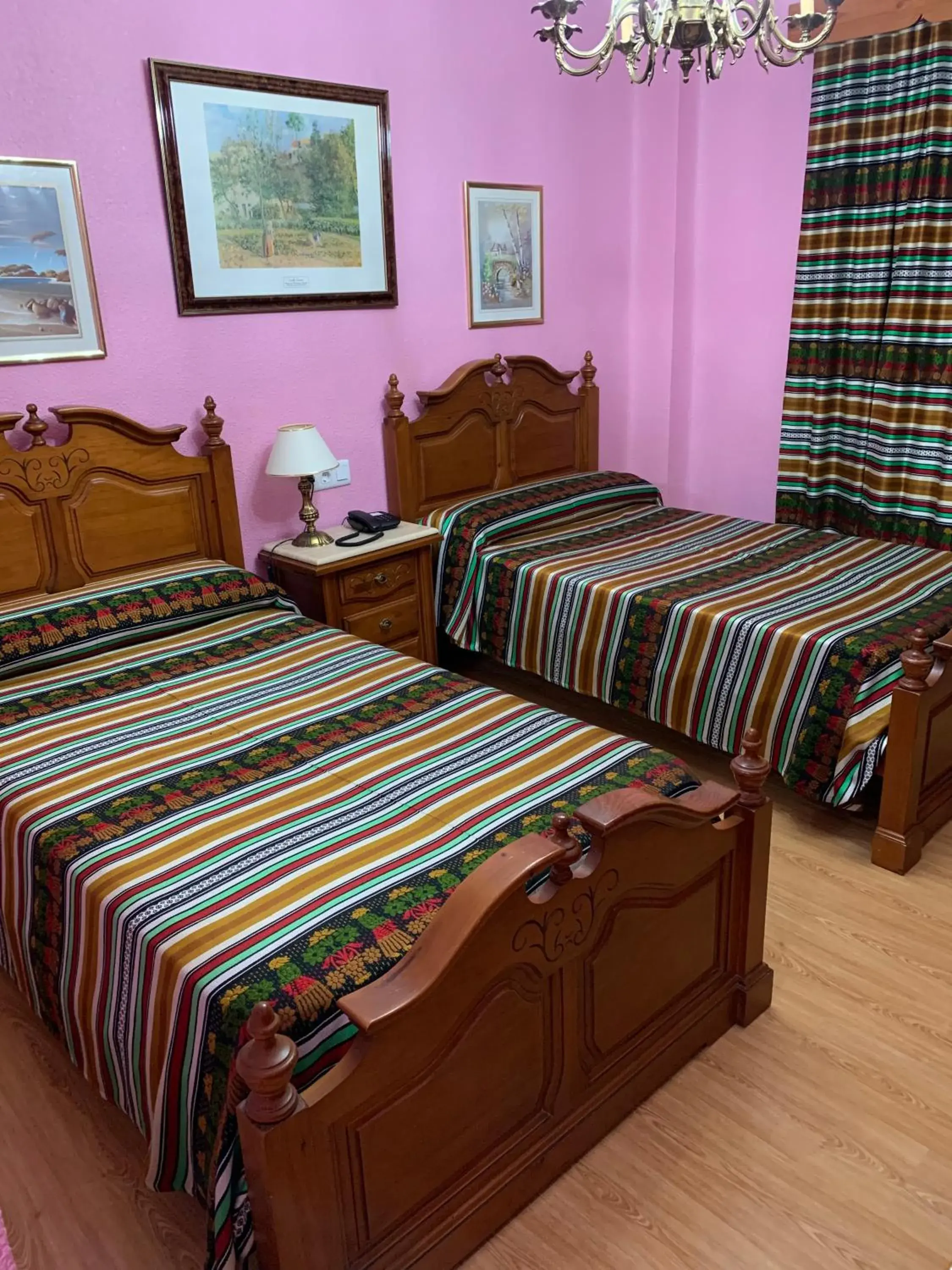 Bedroom, Bed in Hotel Flor de la Mancha