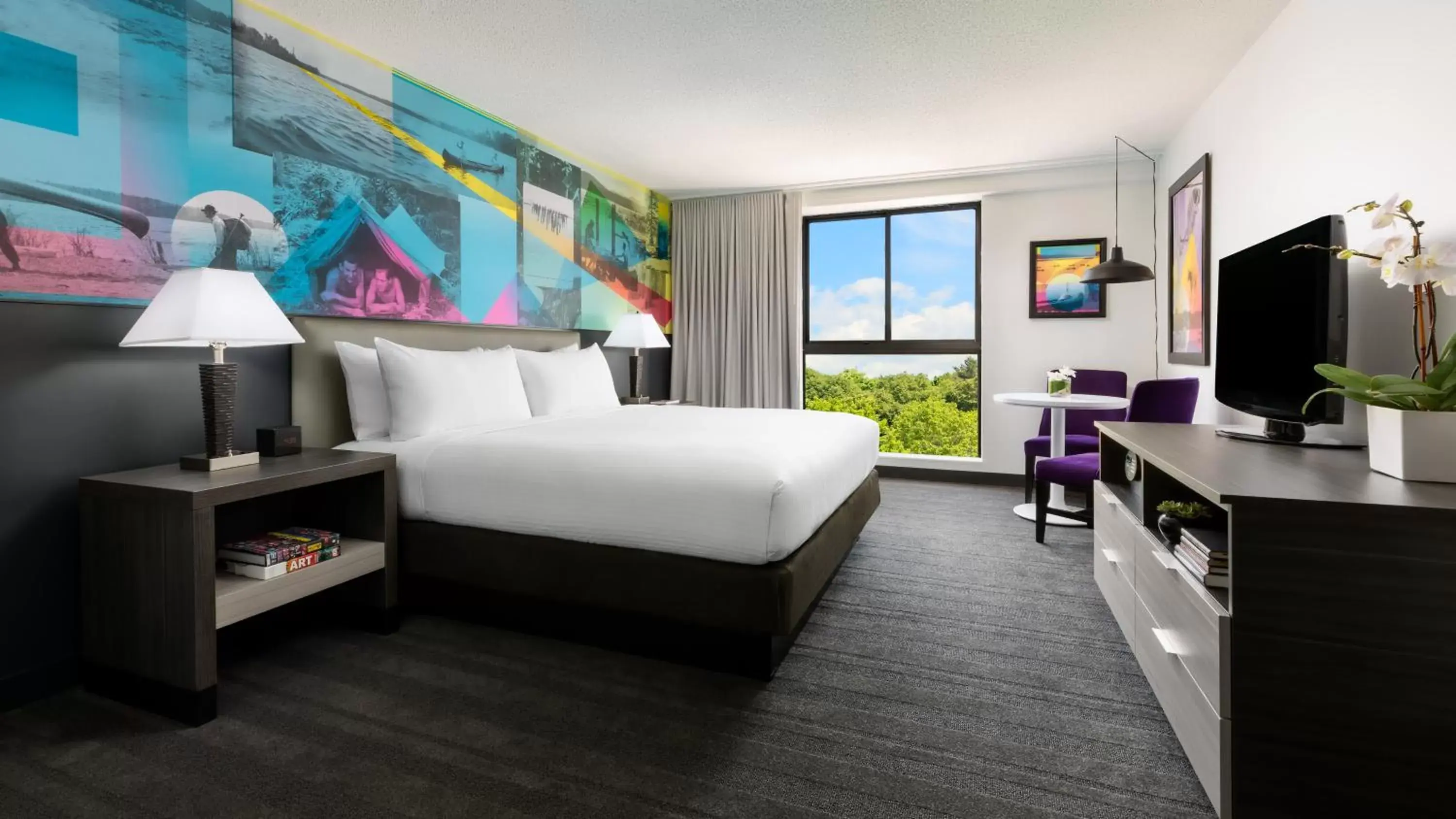 Photo of the whole room, Bed in Studio Allston Hotel Boston Photo of the whole room, Bed in Studio Allston Hotel Boston