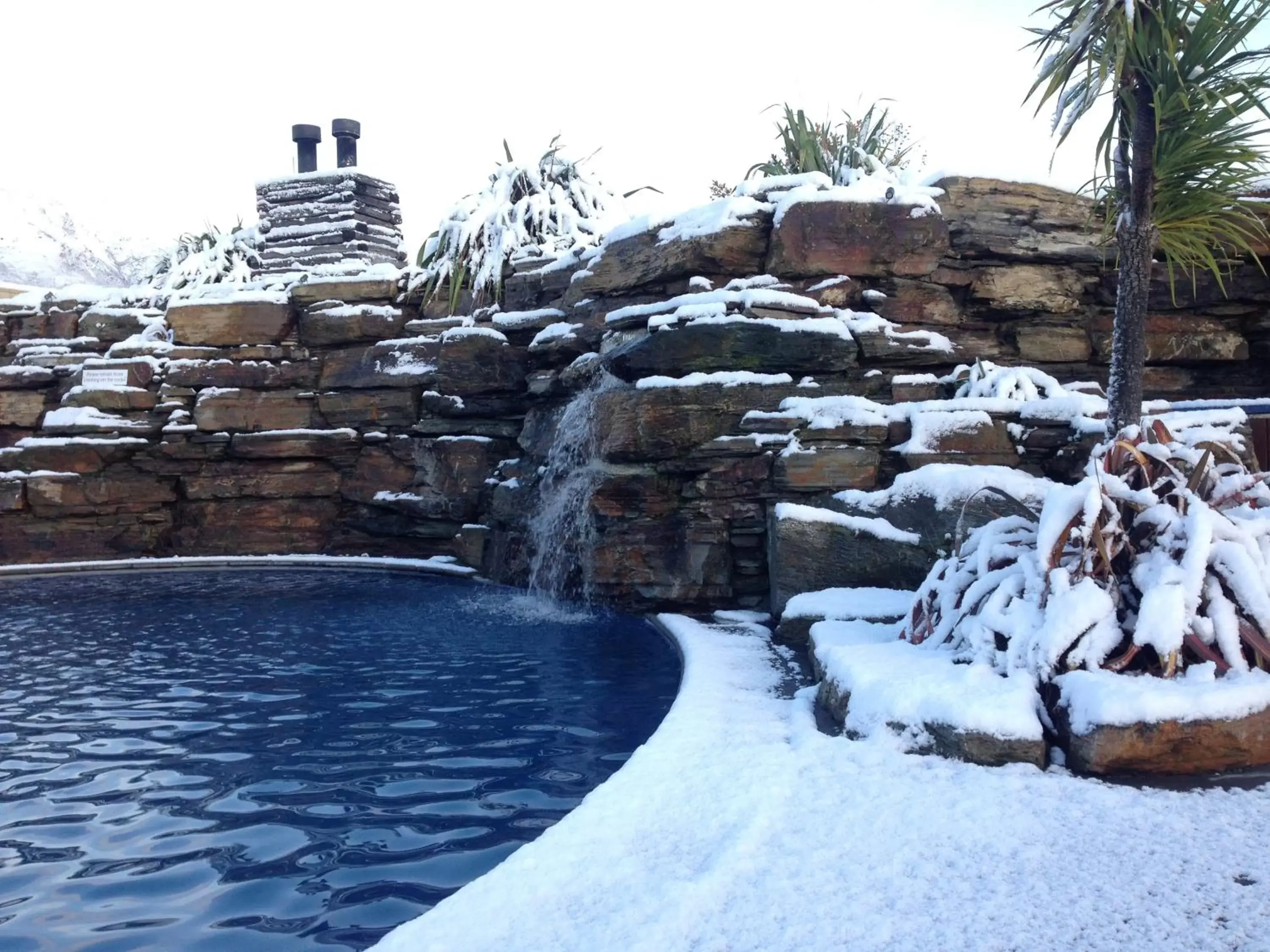 Swimming pool in Oakridge Resort Lake Wanaka