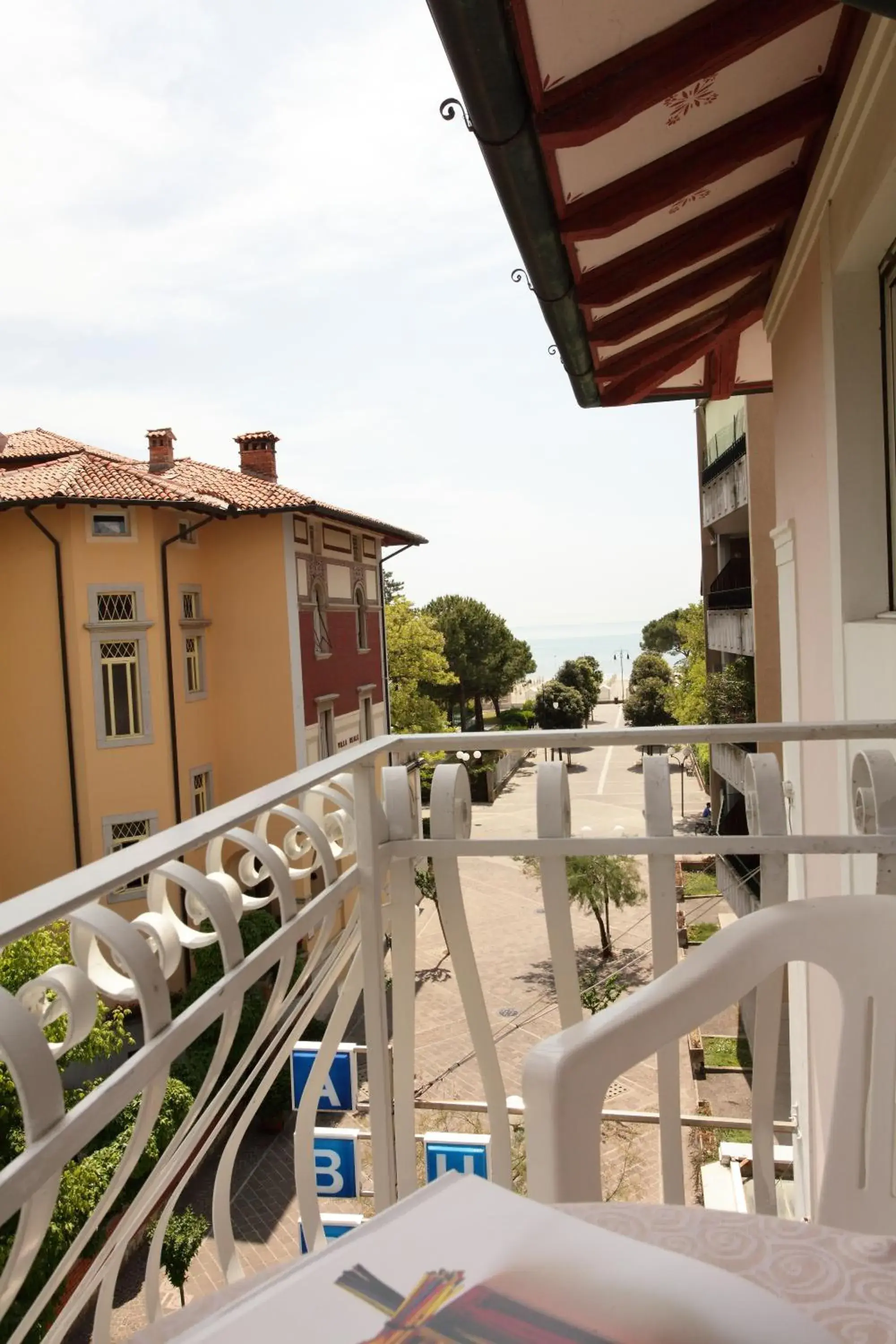 View (from property/room), Balcony/Terrace in Hotel Abbazia