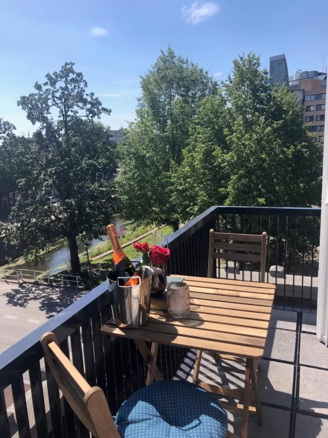 Balcony/Terrace in Hotel Mariënhage