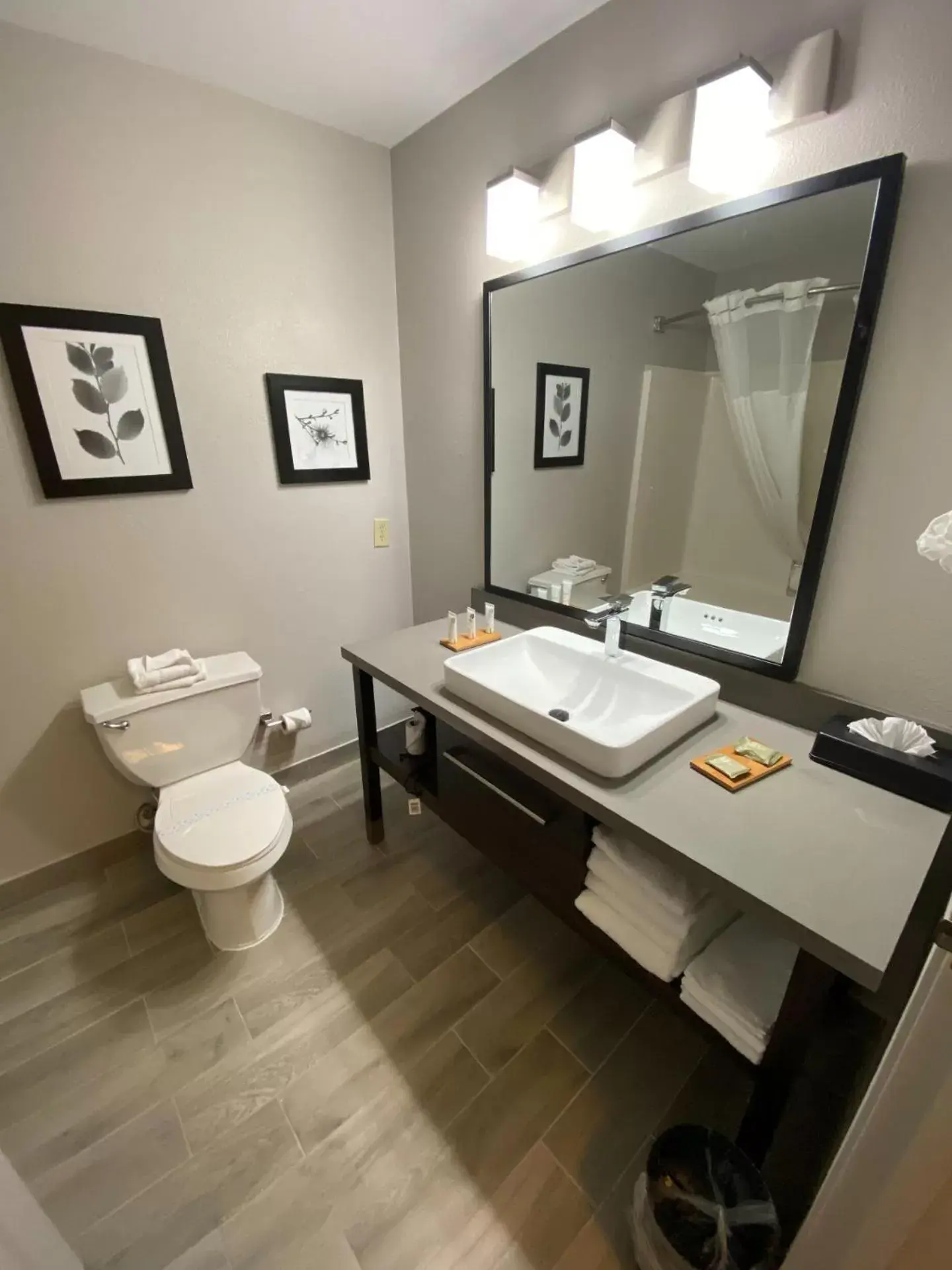 Bathroom in Country Inn & Suites by Radisson, Champaign North, IL