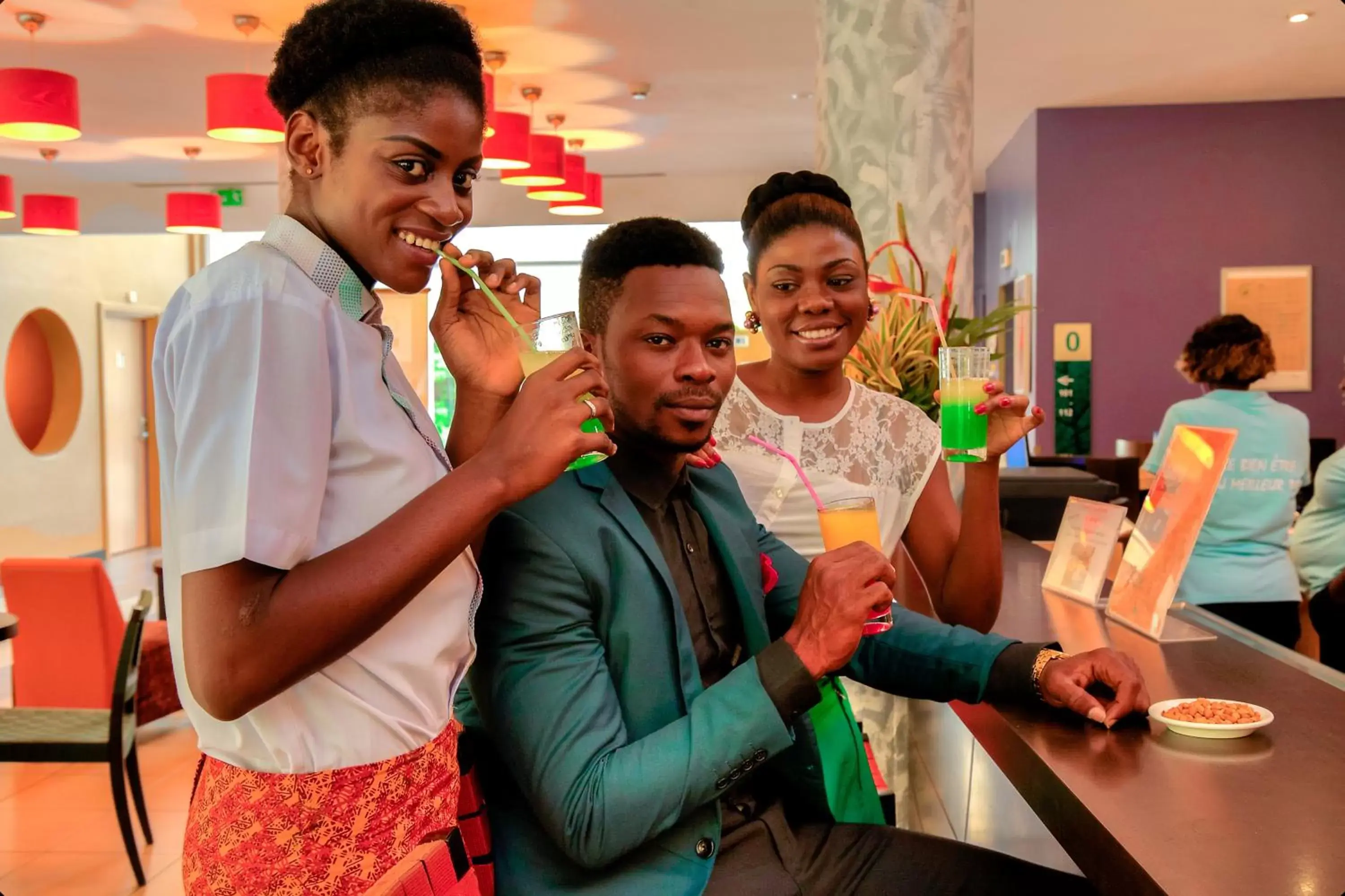 Lounge or bar in Ibis Cotonou Lounge or bar in Ibis Cotonou