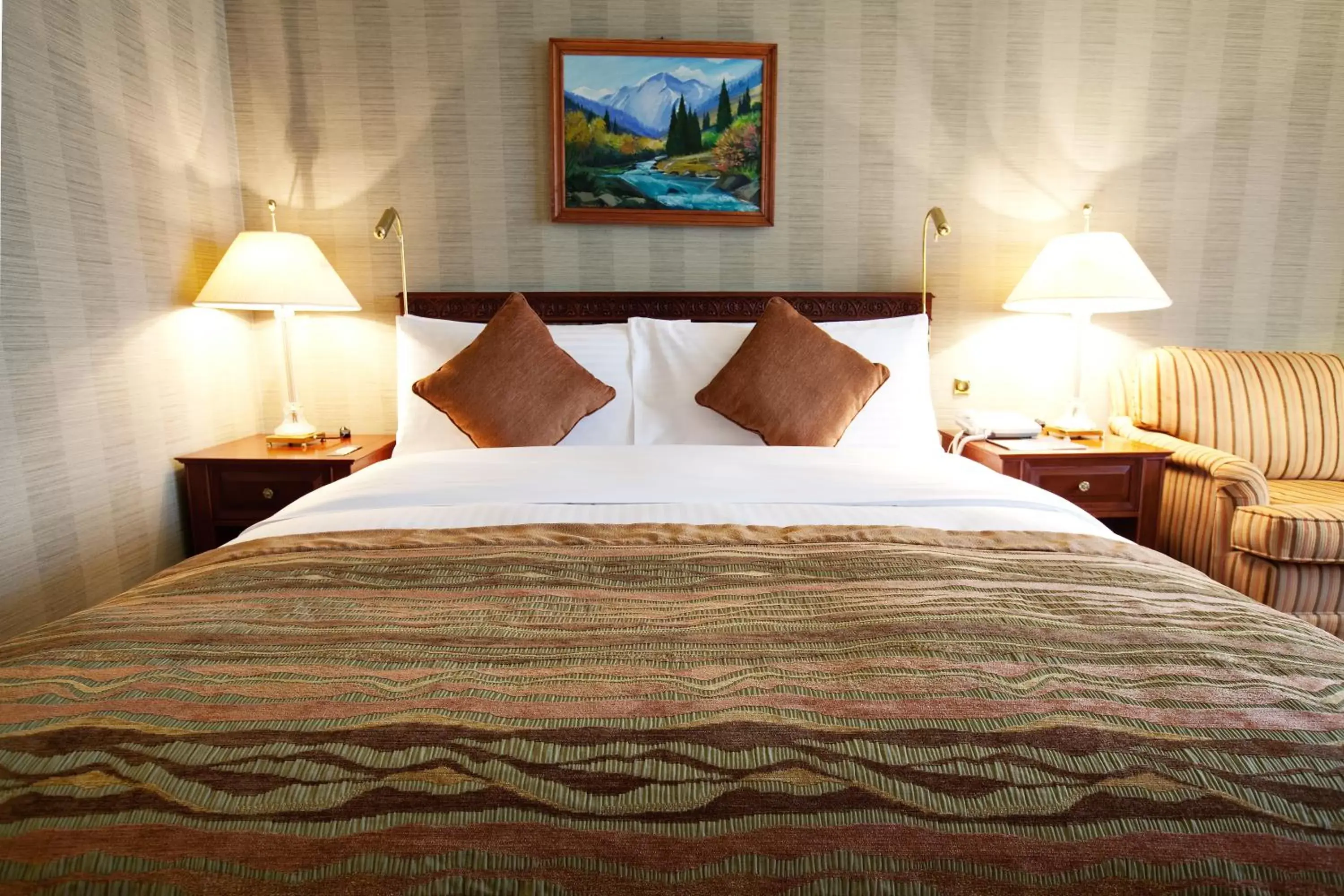Bed in InterContinental Almaty, an IHG Hotel