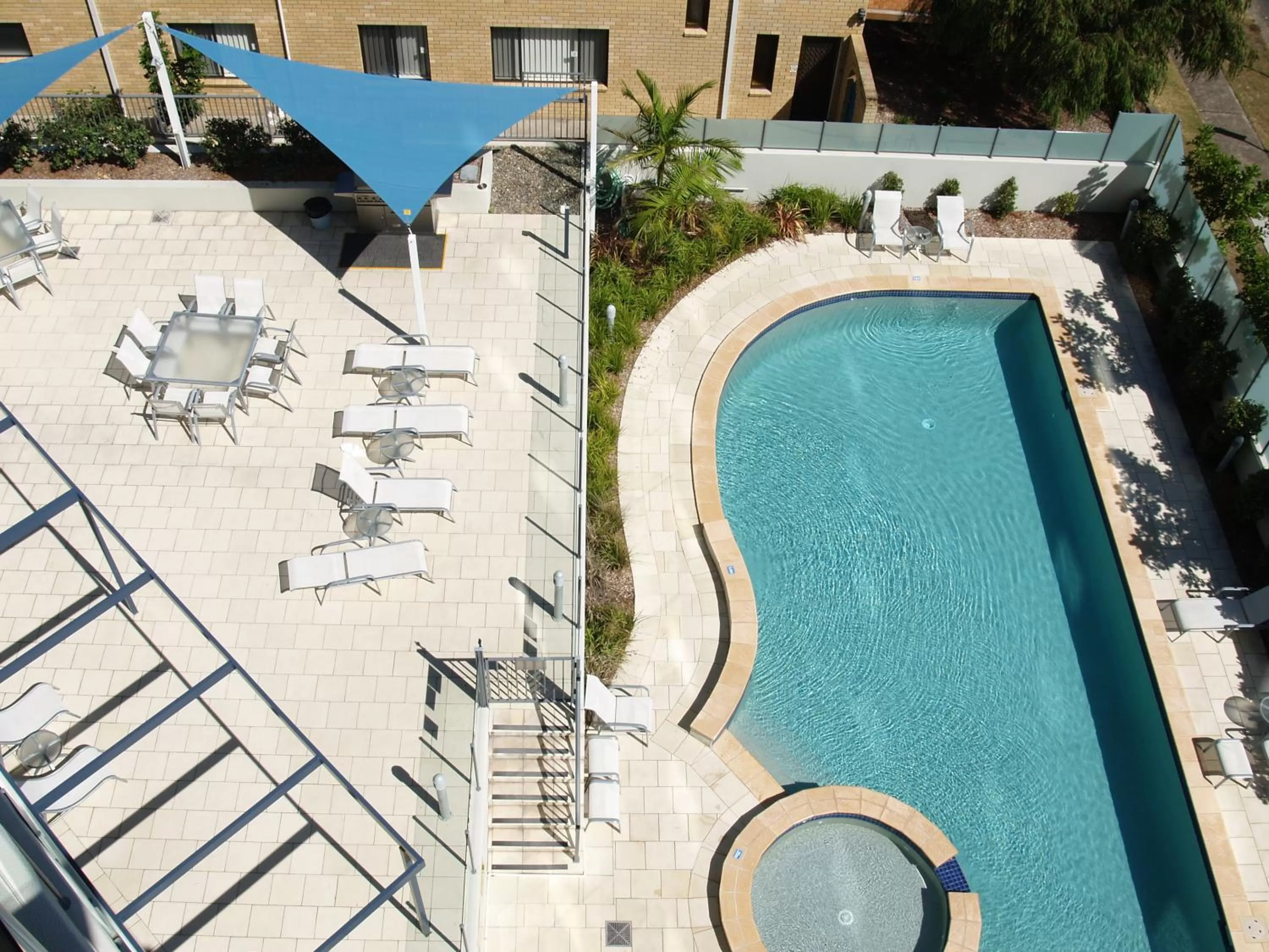 Swimming pool in Sevan Apartments Forster
