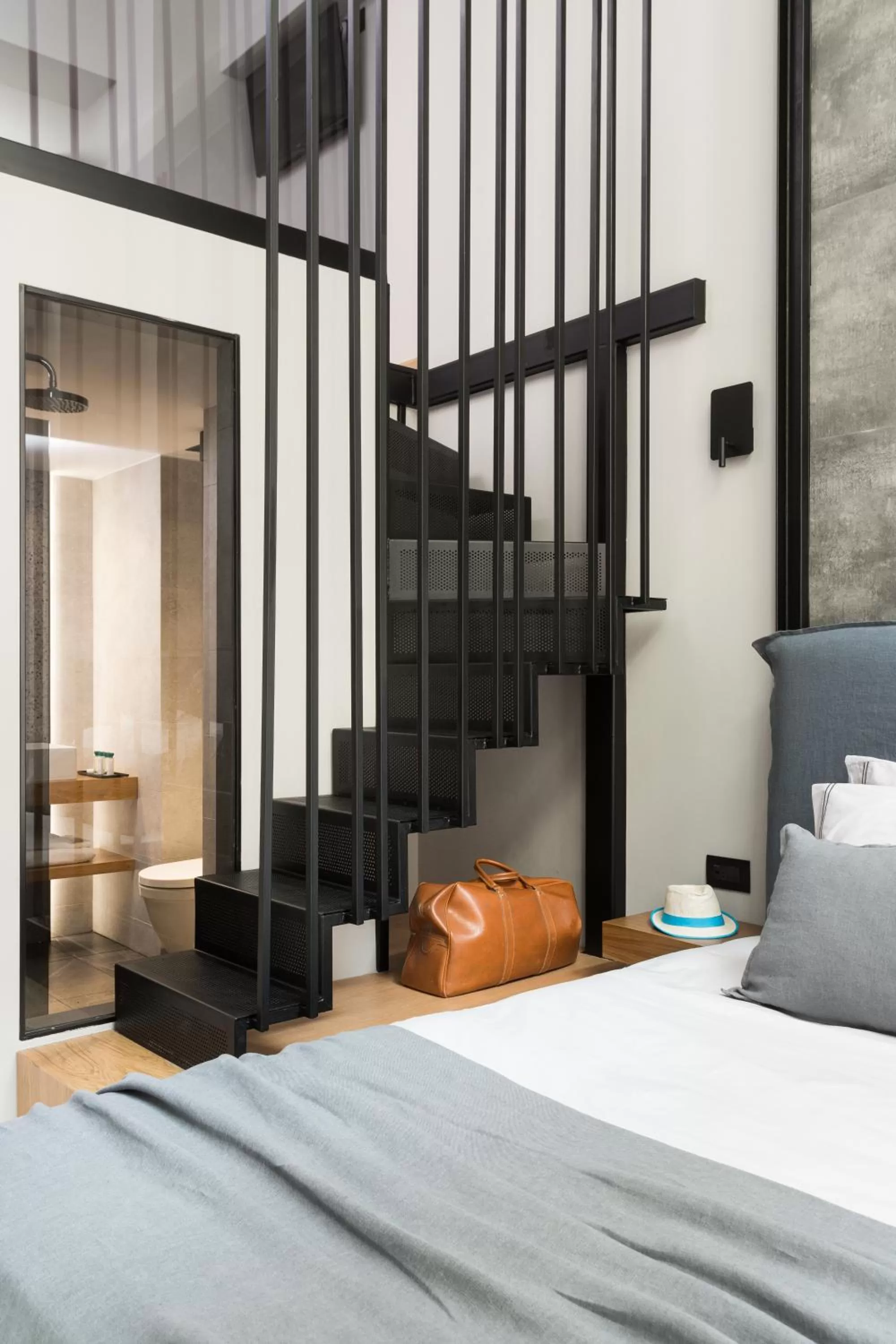 Bed in 11 Enteka Acropolis Suites