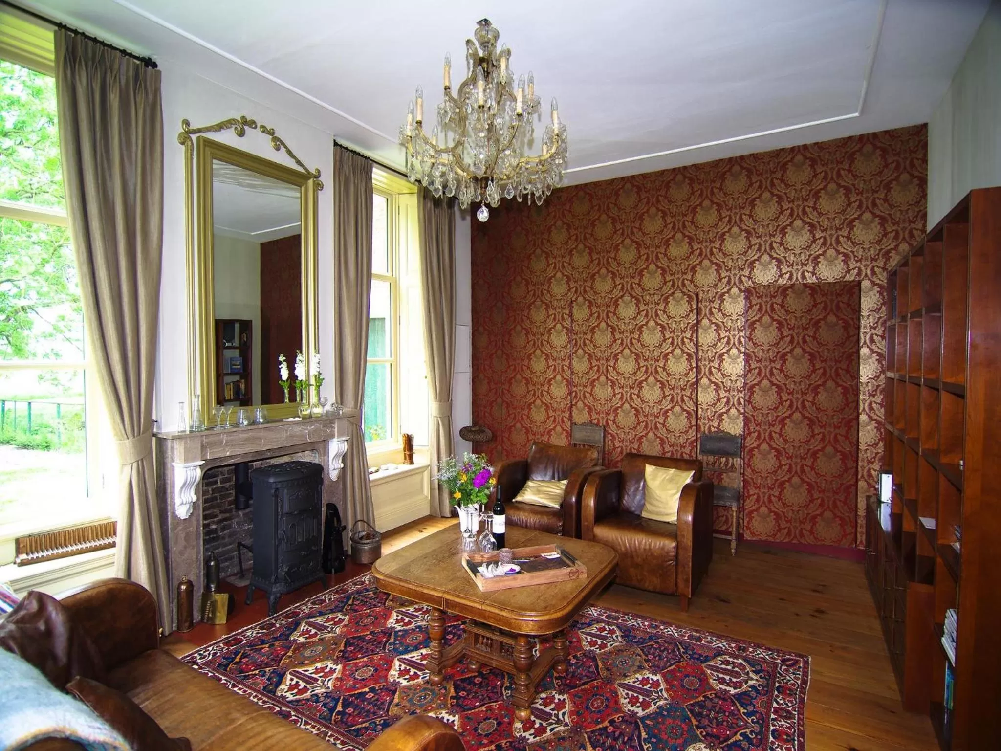 Living room in Bed and Breakfast Batenborg