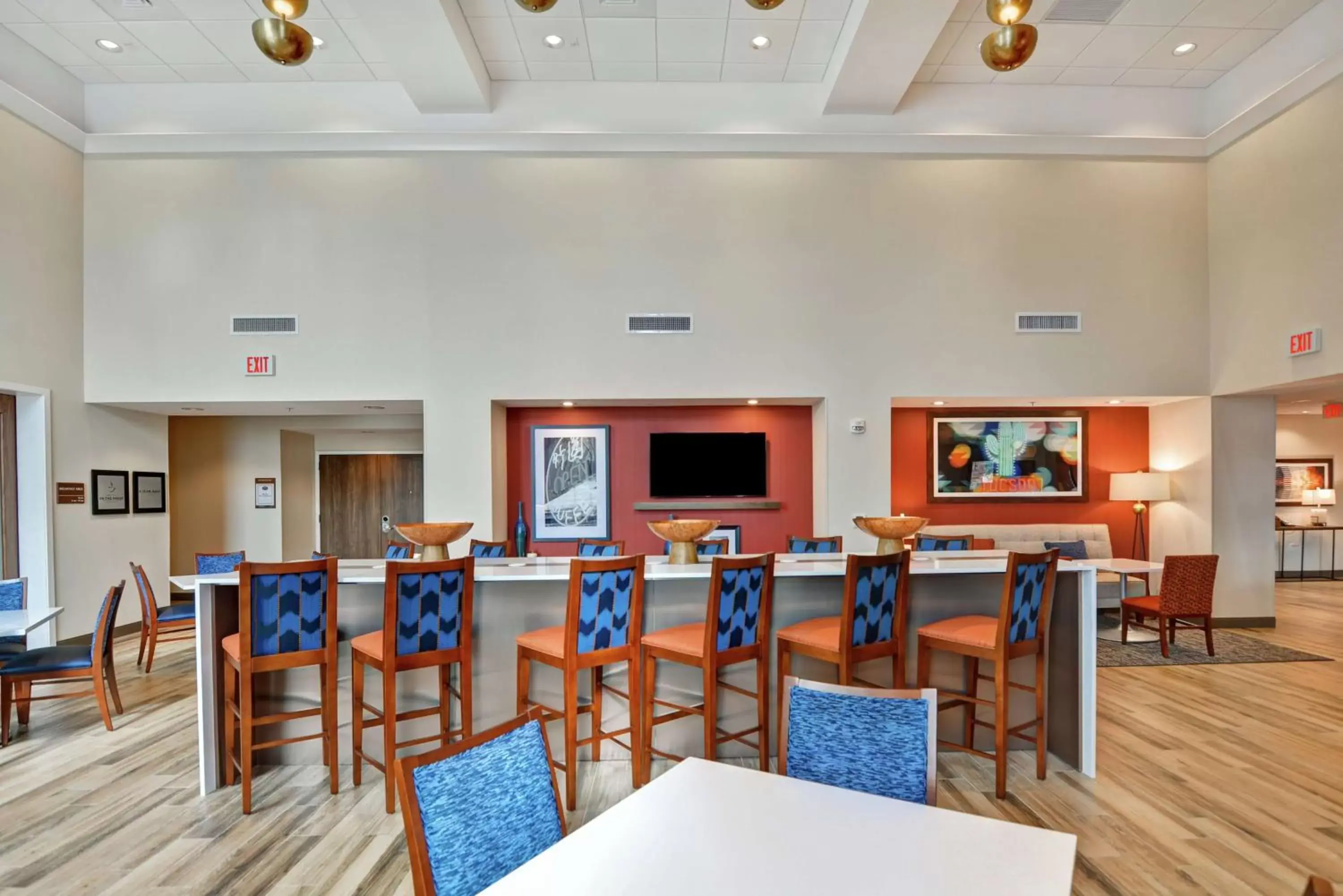 Lobby or reception, Restaurant/Places to Eat in Hampton Inn & Suites Tucson Marana