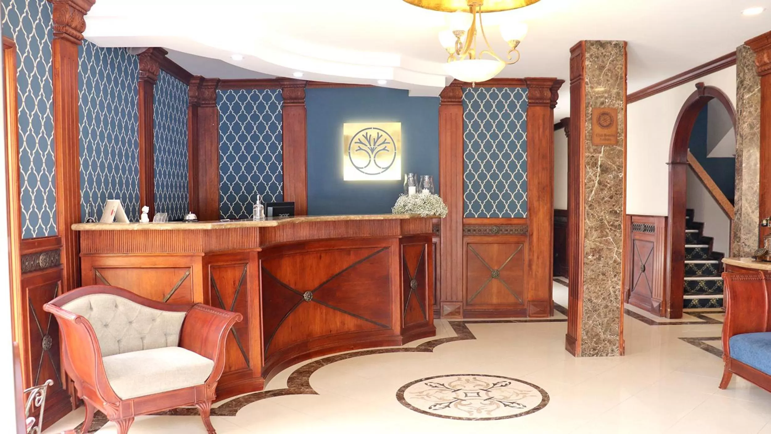 Lobby or reception in Hotel Florida