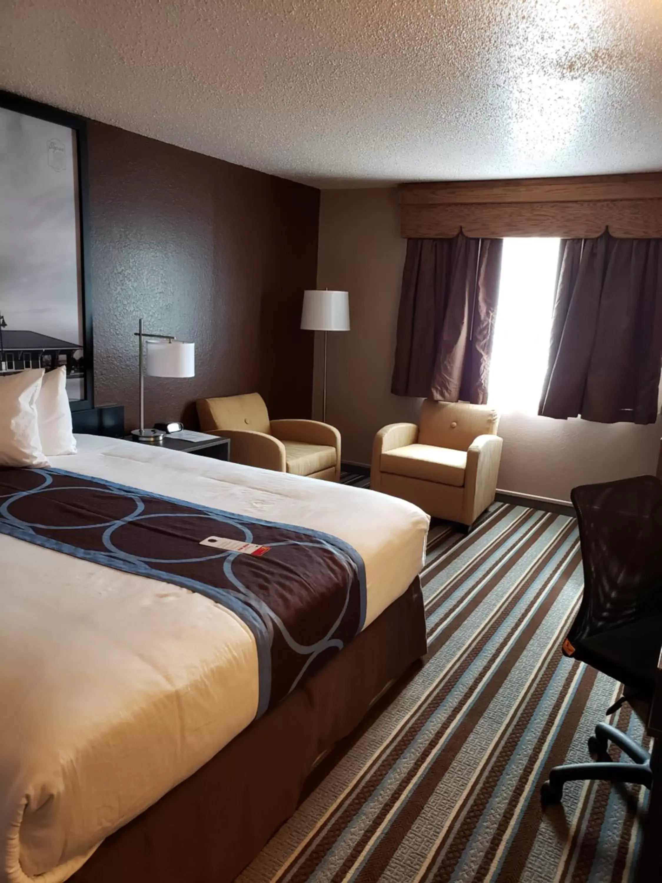 Bedroom, Bed in Super 8 by Wyndham North Platte Bedroom, Bed in Super 8 by Wyndham North Platte