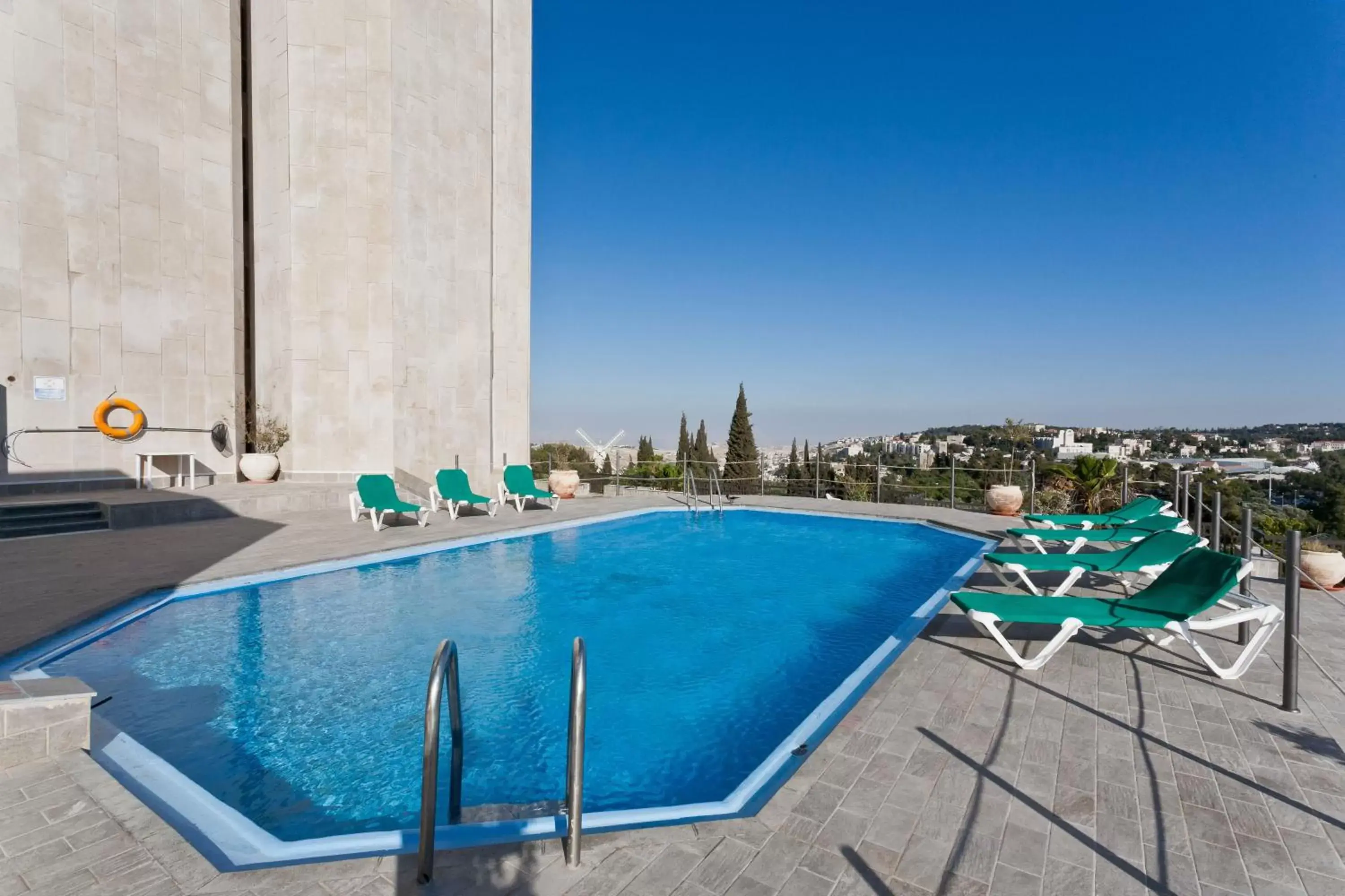 Swimming Pool in Cassia Hotel Jerusalem