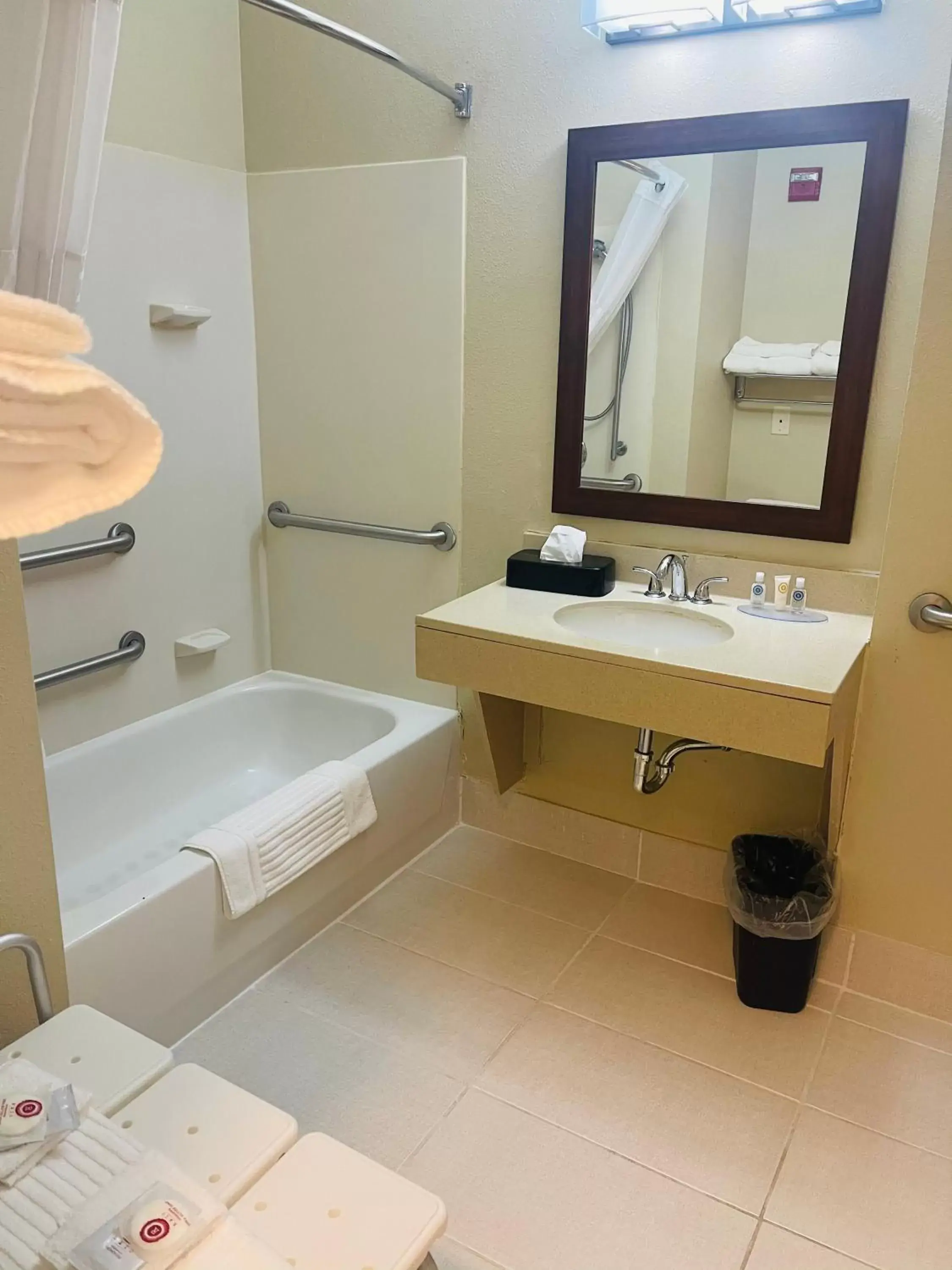 Shower, Bathroom in Comfort Inn & Suites Decatur-Forsyth