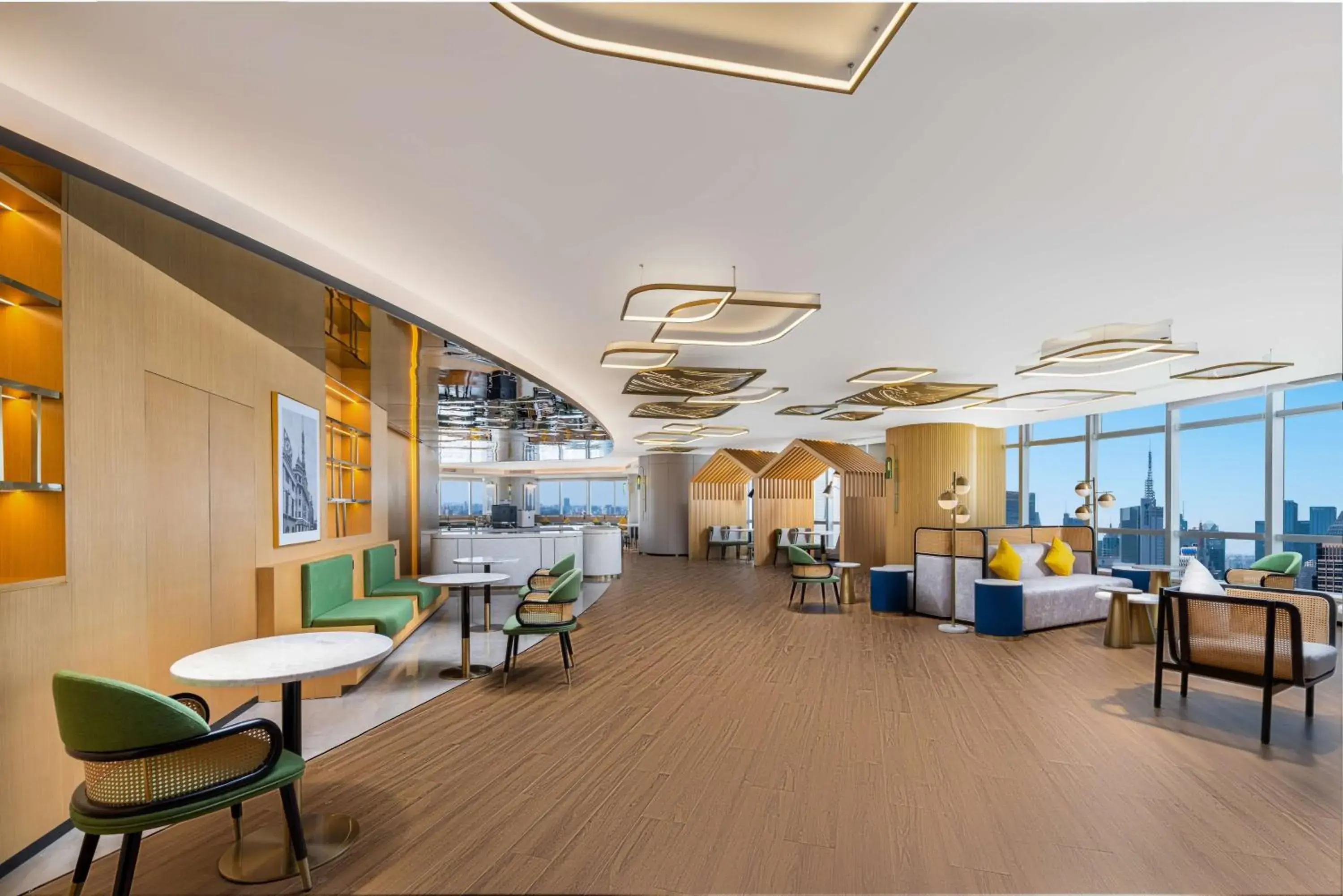 Lounge or bar in Hilton Garden Inn Shanghai Lujiazui Lounge or bar in Hilton Garden Inn Shanghai Lujiazui