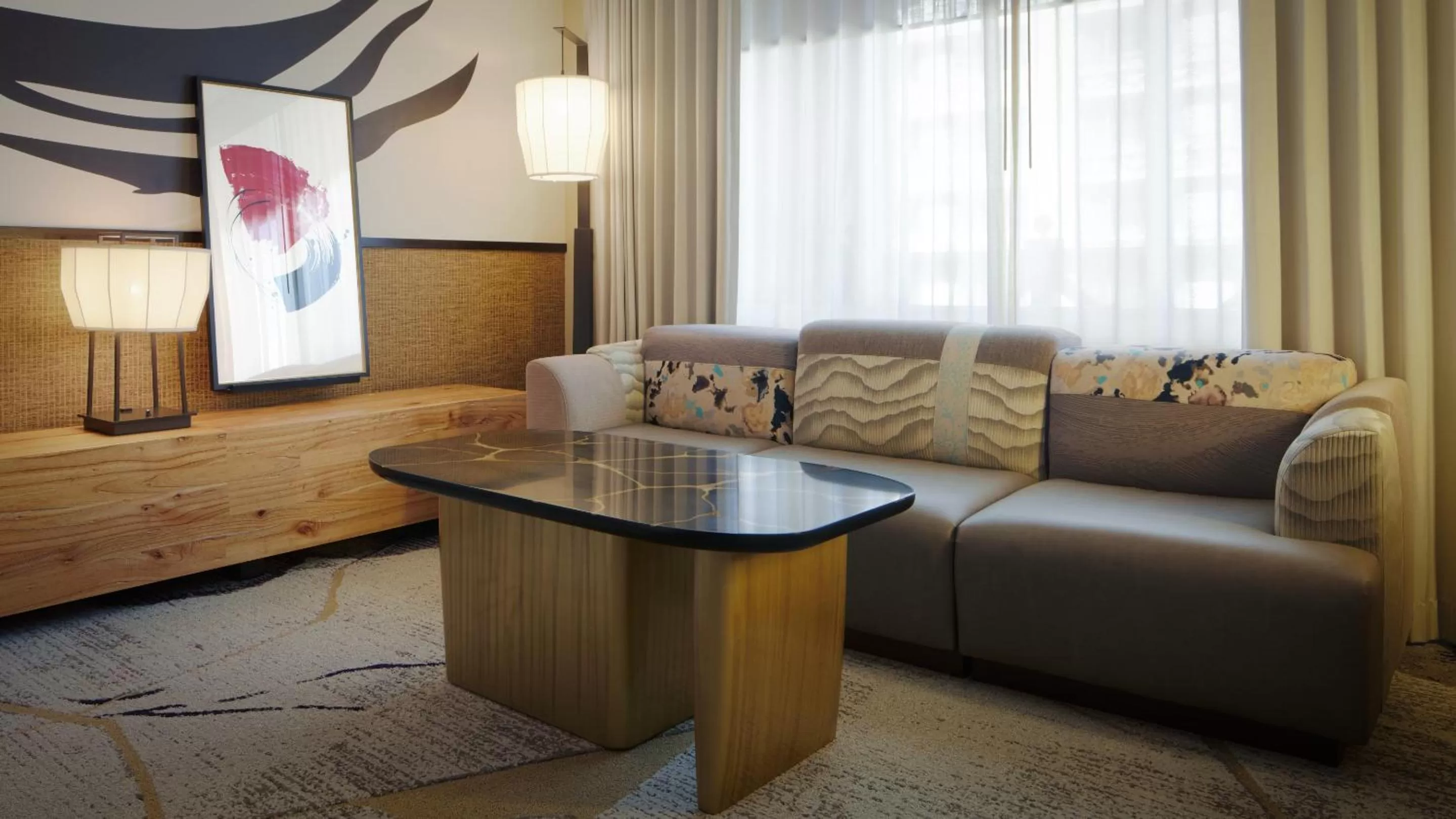 Seating area in Caesars Palace Hotel & Casino