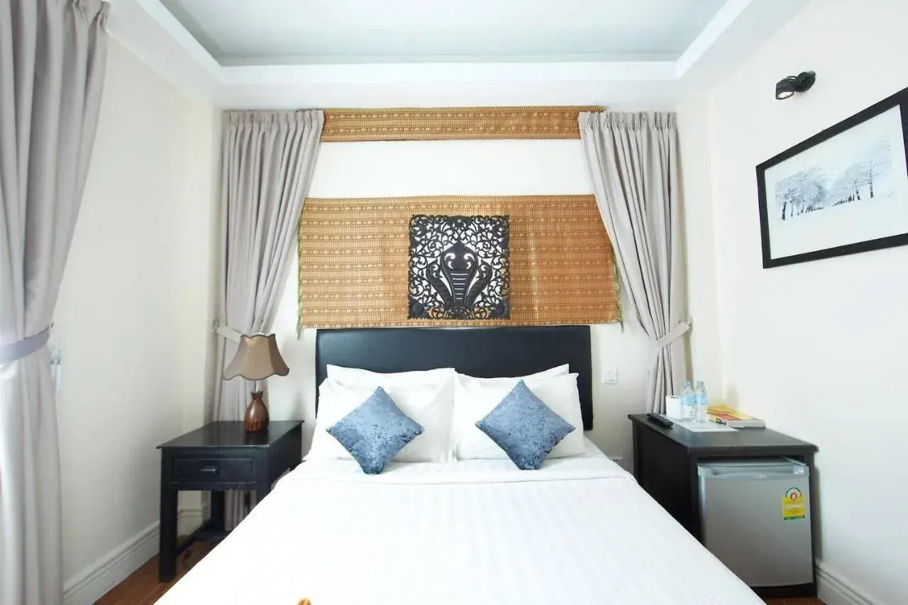 Bed in Naga Angkor Hostel