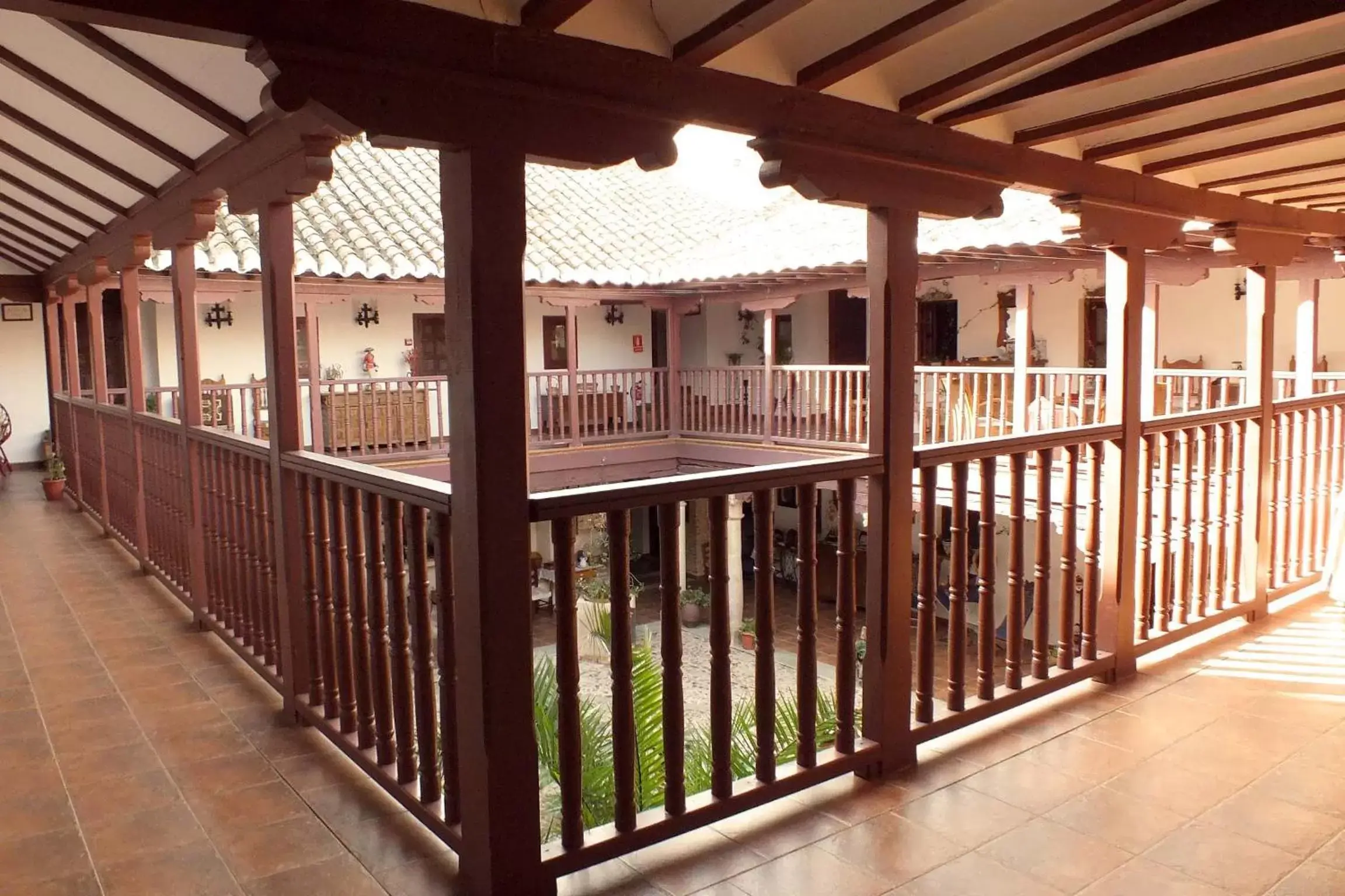 Balcony/Terrace in Hotel Rural Posada Los Caballeros