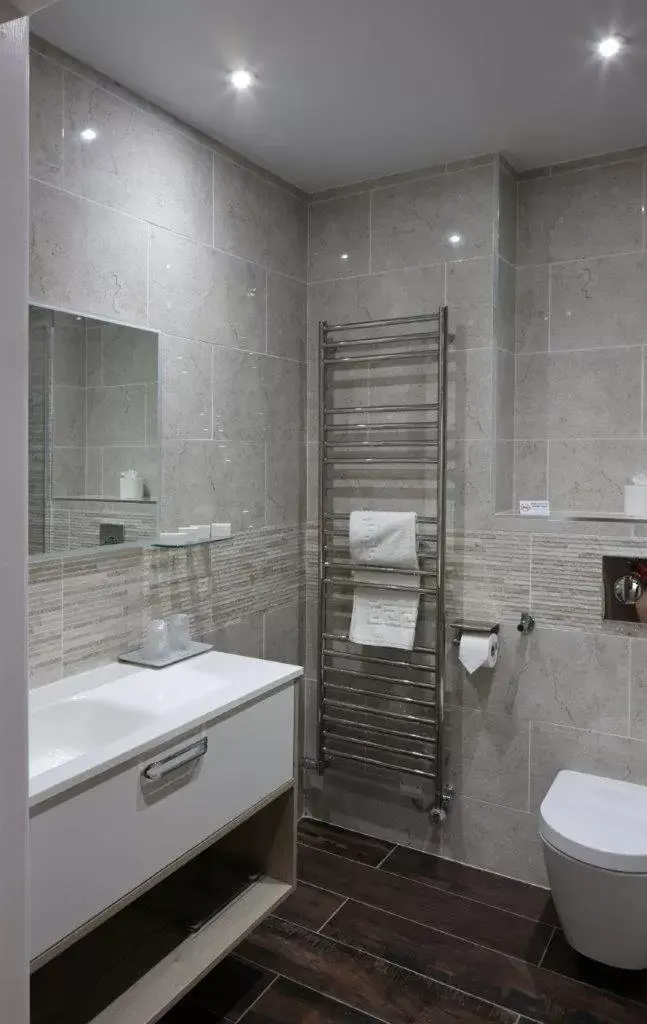 Bathroom in The Teifi Waterside Hotel