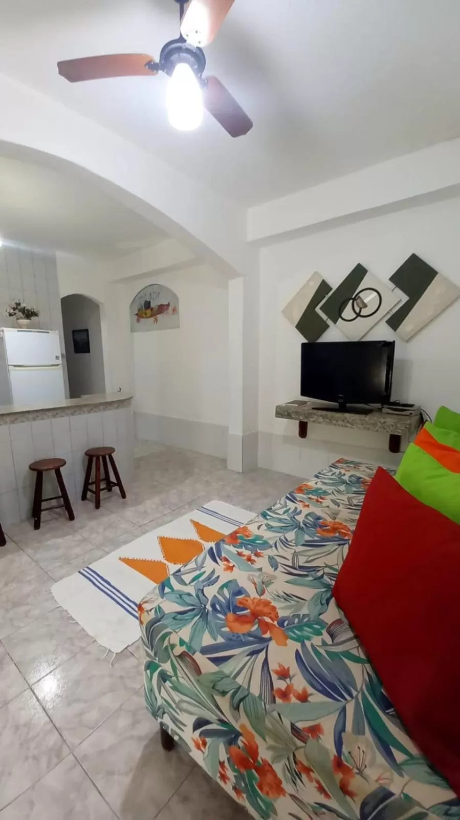 TV/Entertainment Center in Pousada Recanto Das Emerências