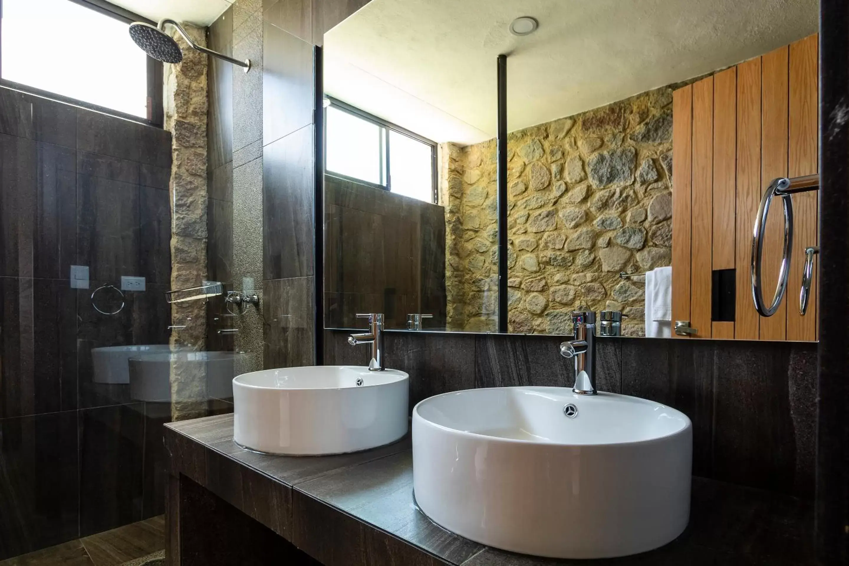 Bathroom in Hotel Boutique Camino Del Bosque by Rotamundos