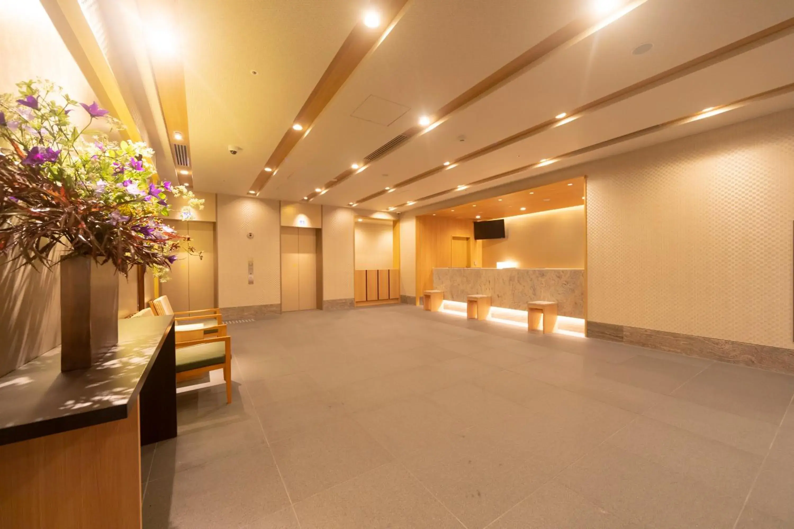 Lobby or reception, Lobby/Reception in Dormy Inn Premium Namba ANNEX Natural Hot Spring