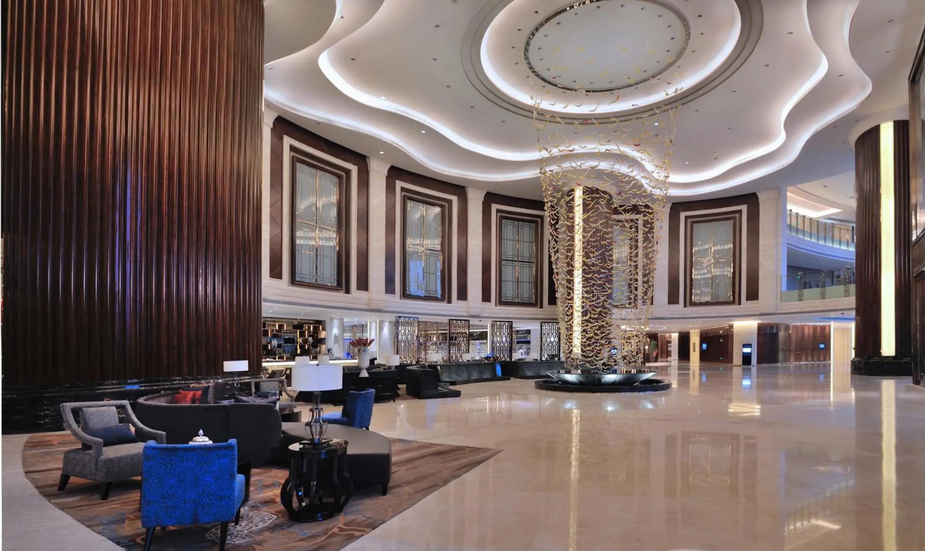 Lobby or reception, Restaurant/Places to Eat in Kande International Hotel Dongguan